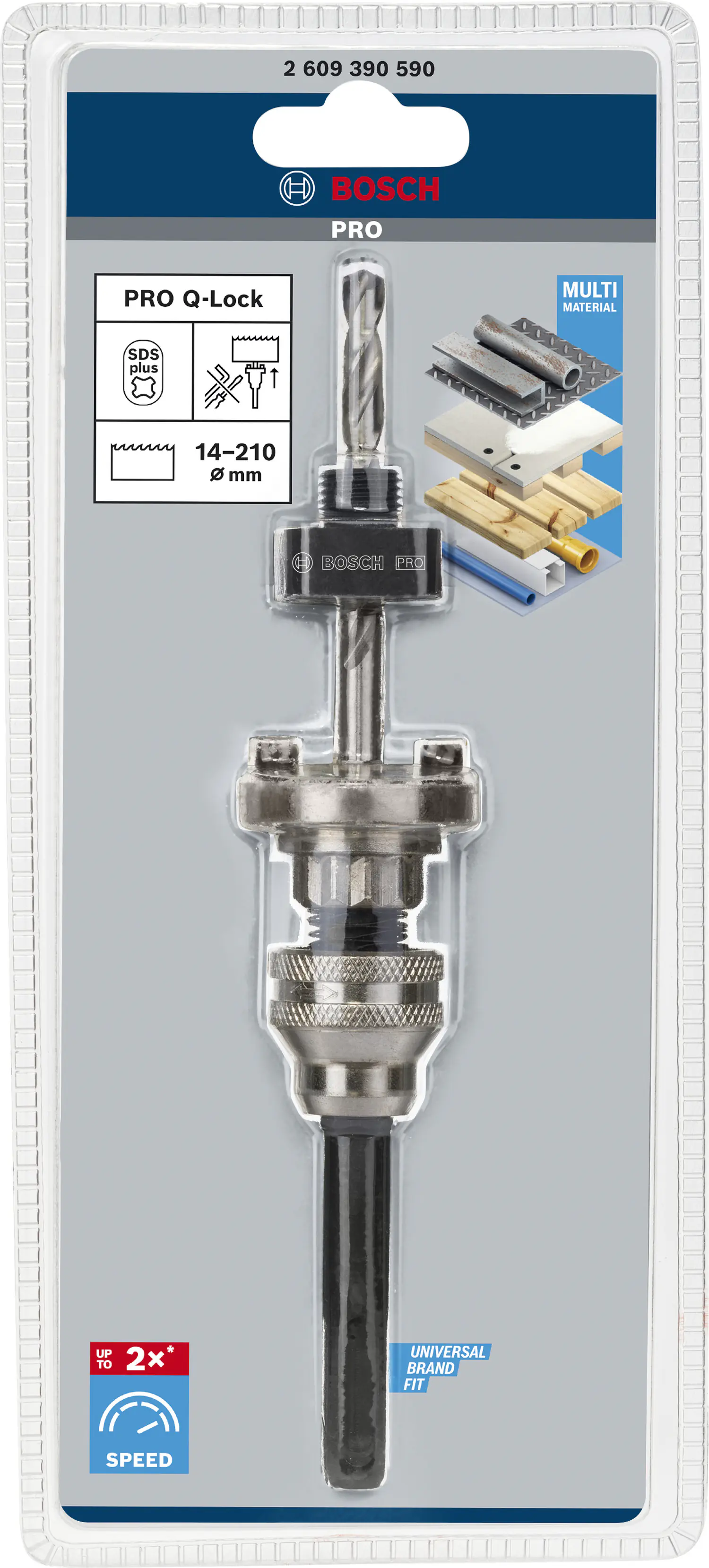Bosch PRO Adapter für Lochsägen inkl. SDS-Plus
