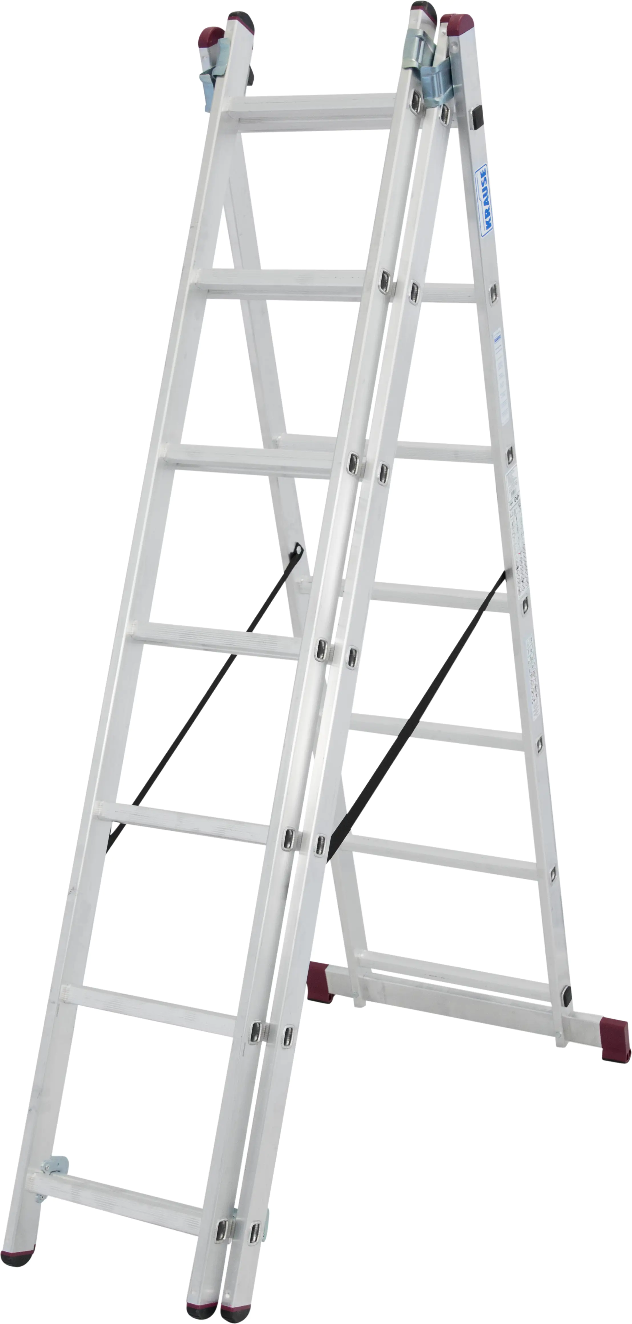 4009199030375_2123734 Krause Aluminium-Vielzweckleiter CORDA 5,10 m