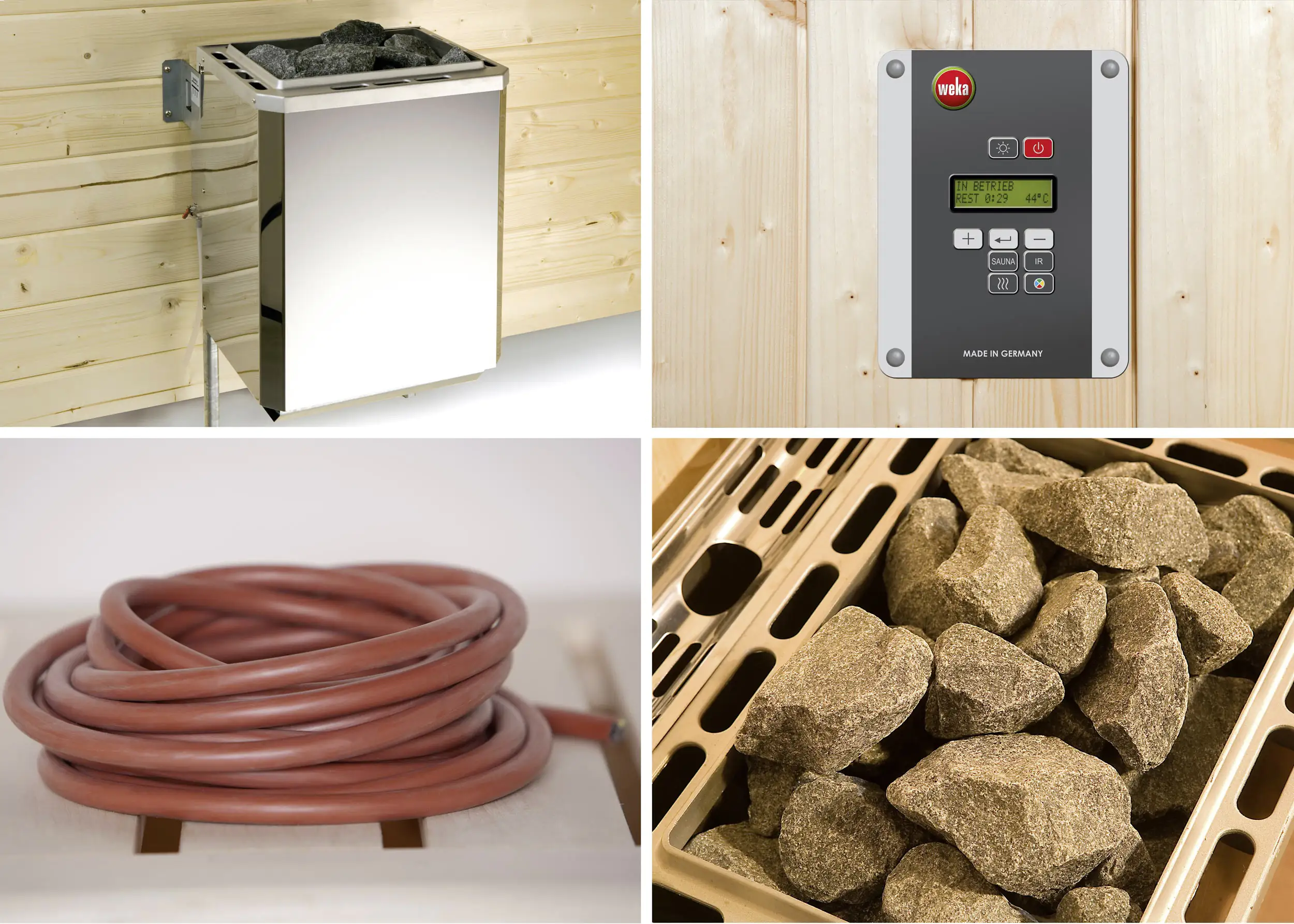 Weka Saunahaus SALO Gr. 2 Sparset 7,5 kW OS anthrazit Weka Saunahaus SALO Gr. 2 Sparset 7,5 kW OS anthrazit