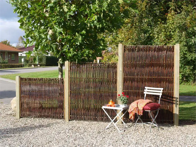 Plus Zaunelement Luxus Weide 120 x 140 cm Plus Zaunelement Luxus Weide 120 x 140 cm