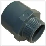 Setma PVC-Übergangsnippel Ø 32 mm x 25,4 mm Außengewinde