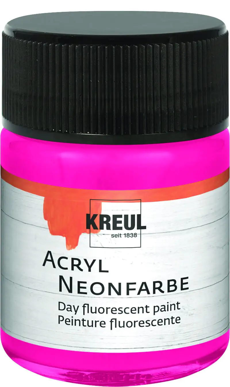 Kreul Acryl Neonfarbe neonpink 50 ml Kreul Acryl Neonfarbe neonpink 50 ml