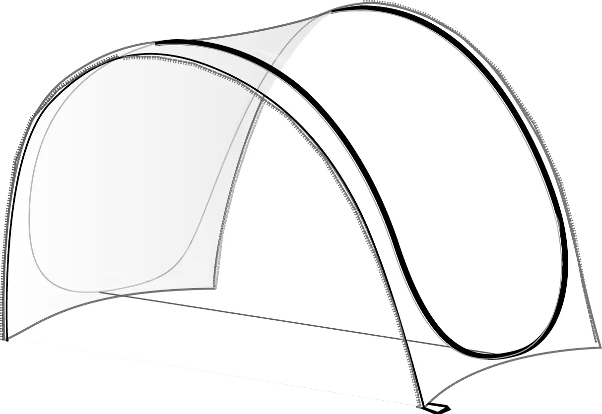 Gardenguard Verlängerung für Frühbeettunnel 110 cm