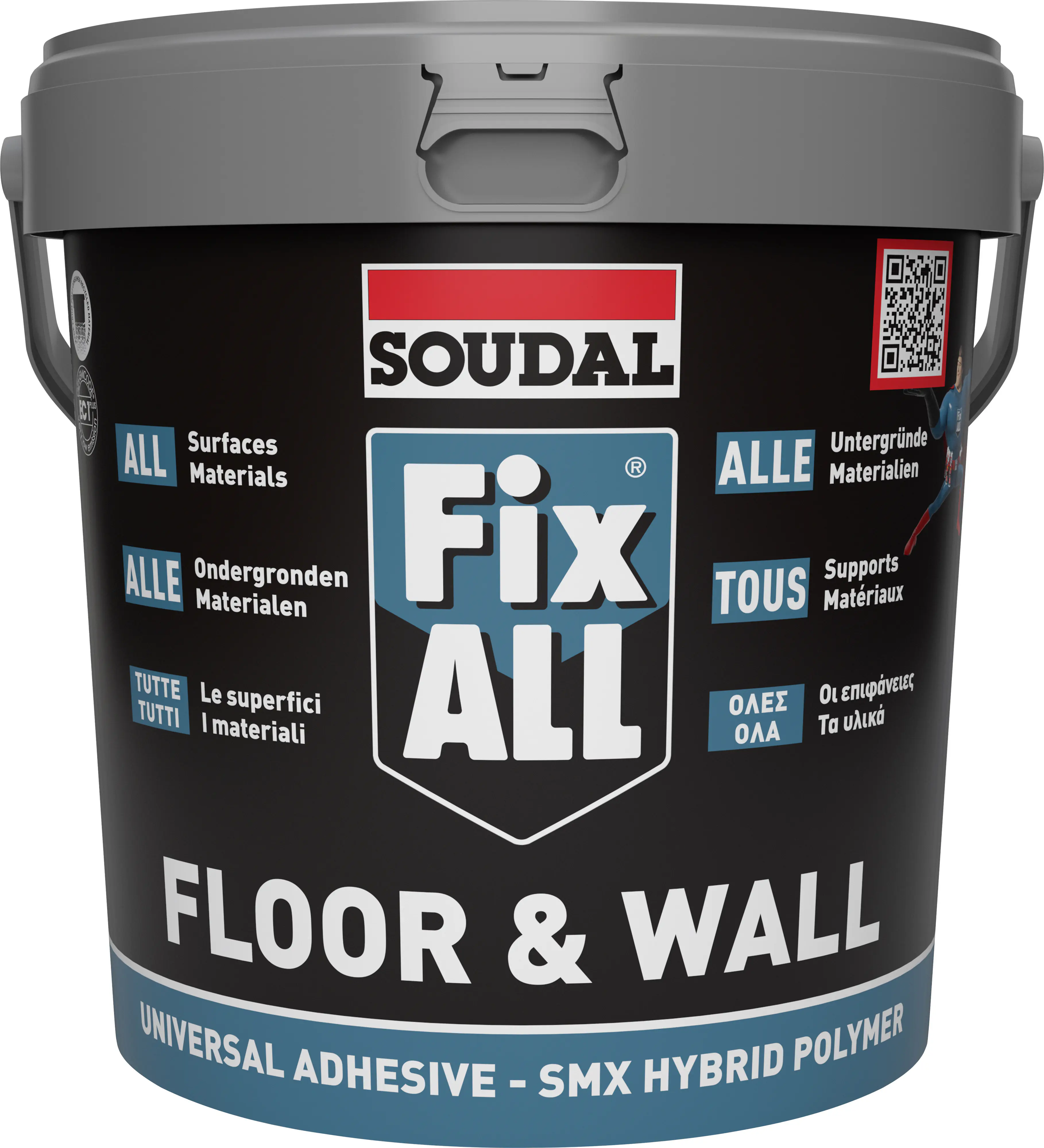 Soudal Flächenklebstoff Fix All Floor & Wall 4 kg