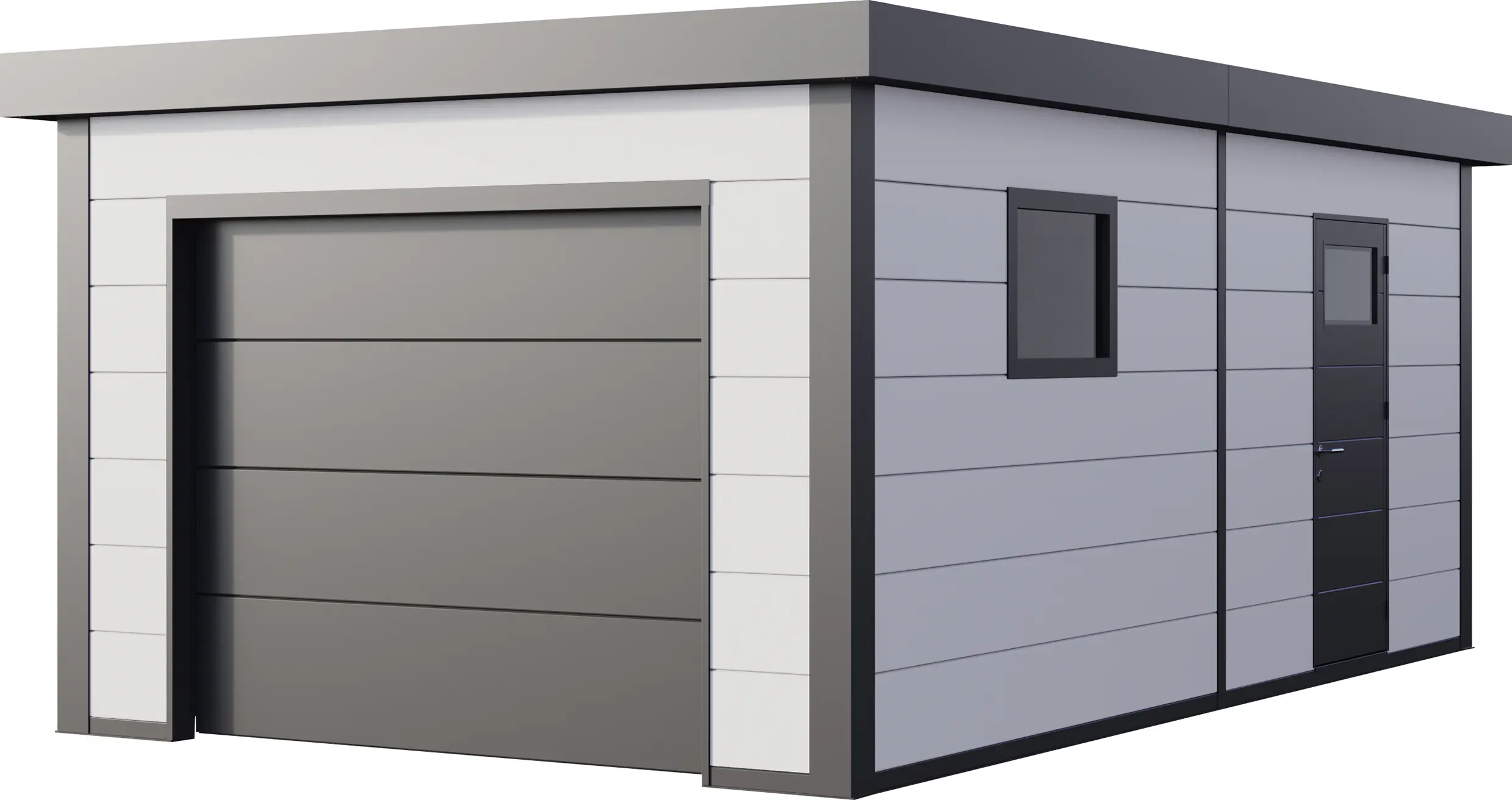 Telluria Garage 3663G weiß 358 x 628 cm