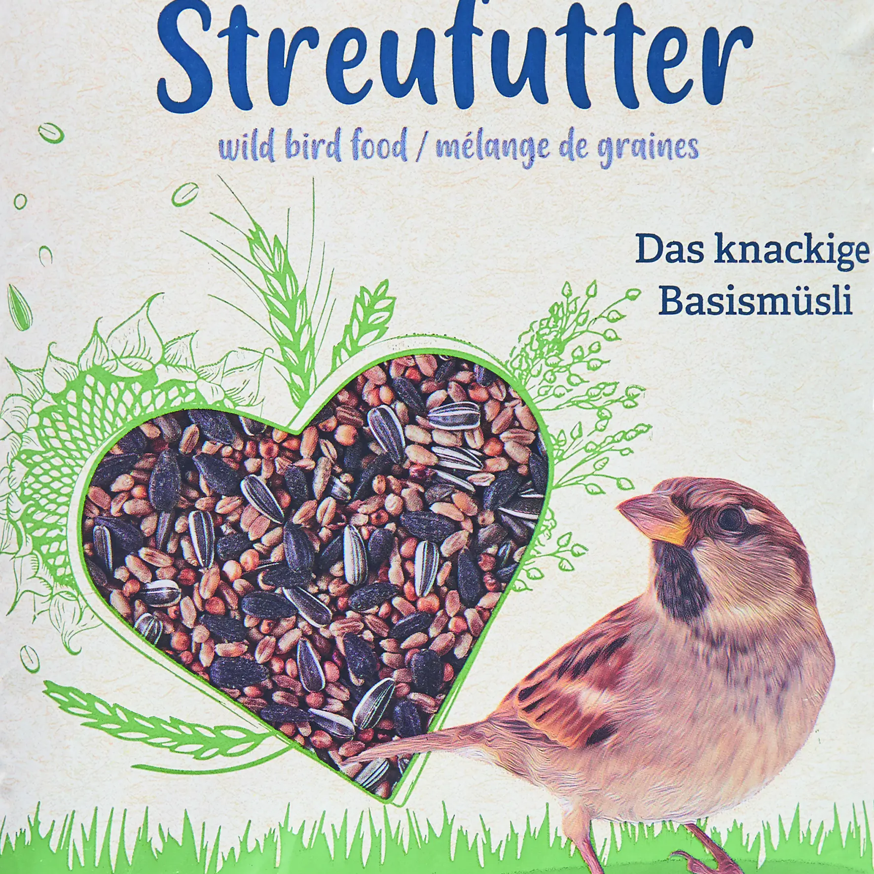 Elles Streufutter für Wildvögel 1 kg
