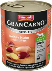 Animonda GranCarno Adult Sensitiv Reines Huhn + Kartoffeln 800 g