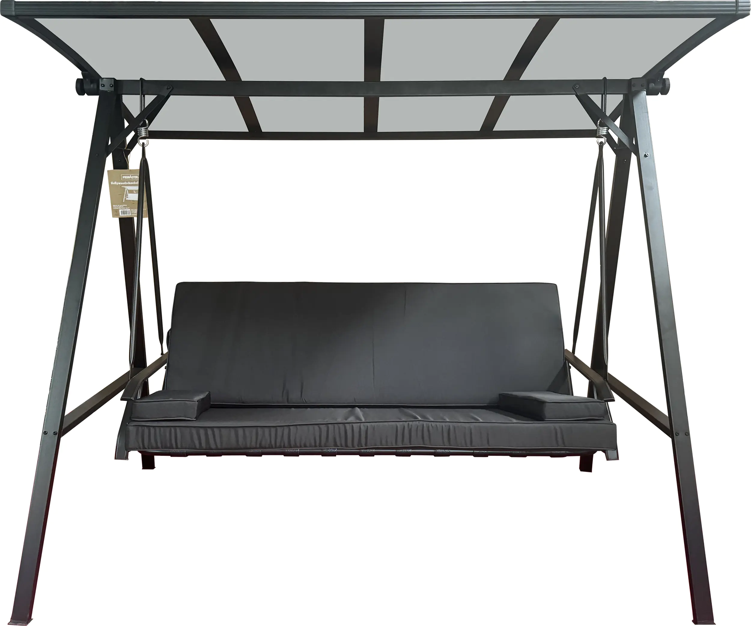 Primaster Hollywoodschaukel Madeira Stahl  Primaster Hollywoodschaukel Madeira Stahl