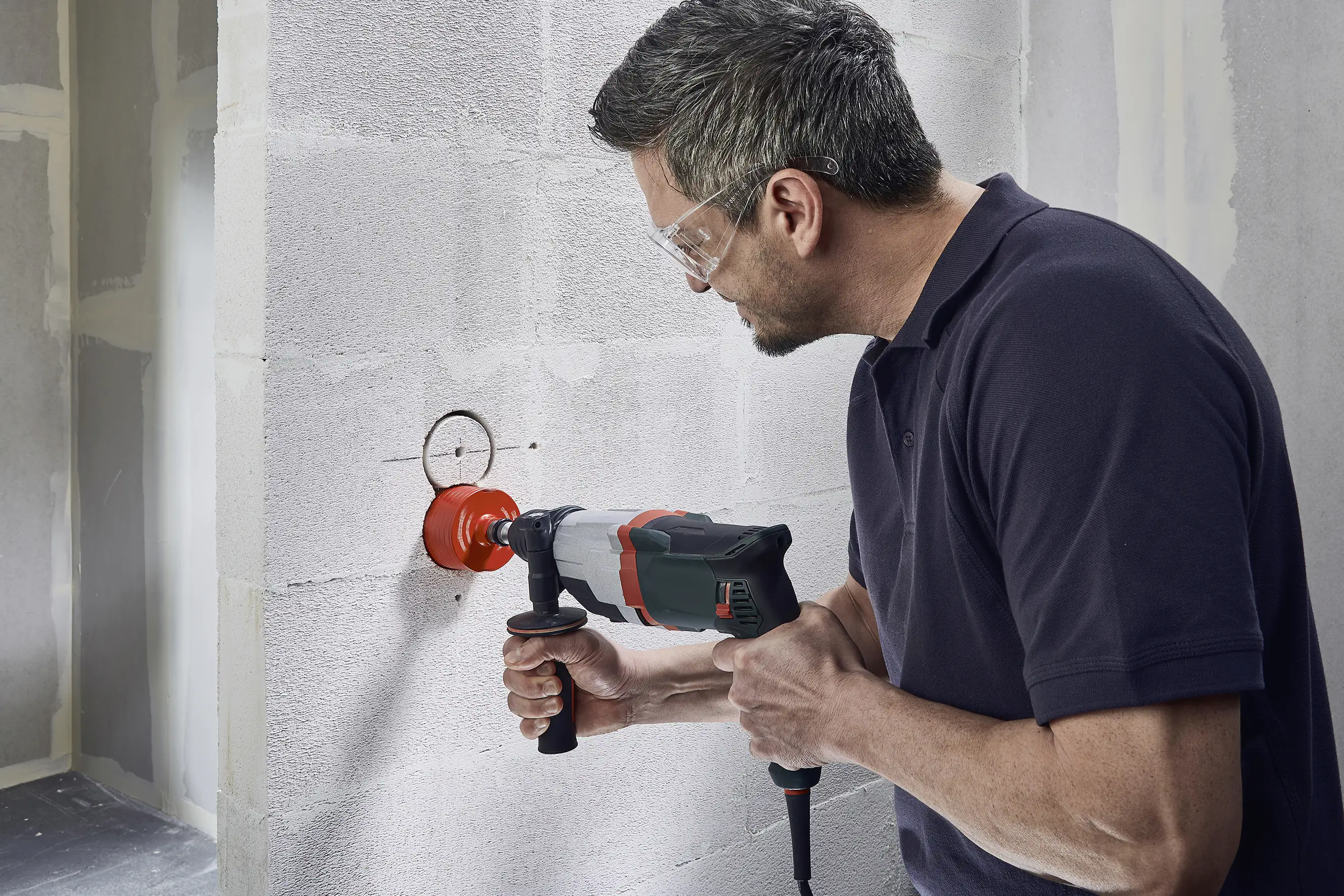 Wolfcraft Spanndorn für Lochsäge M16, SDS-Plus