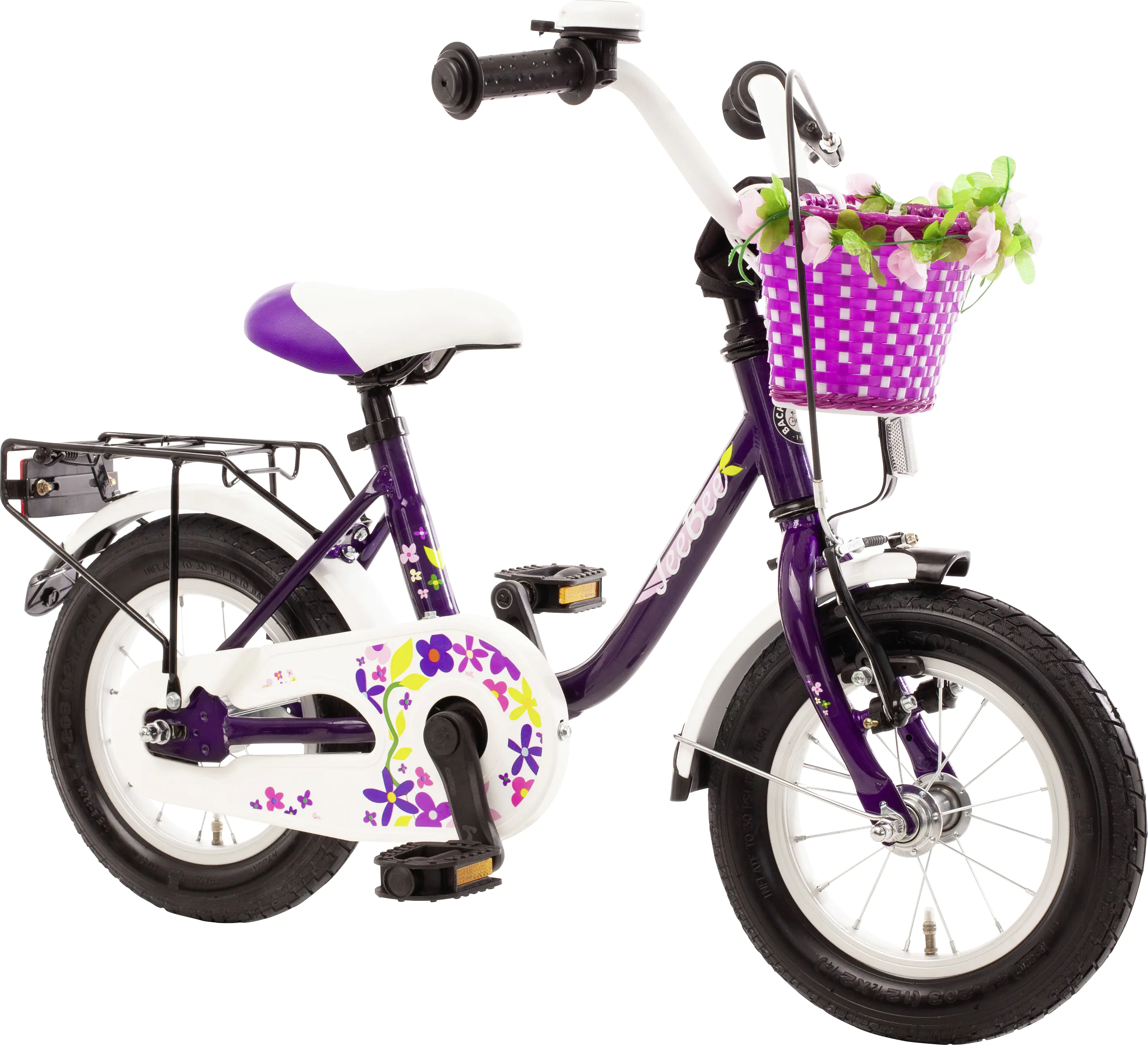 Bachtenkirch Kinderrad Jee Bee 12,5 Zoll RH 23cm lila