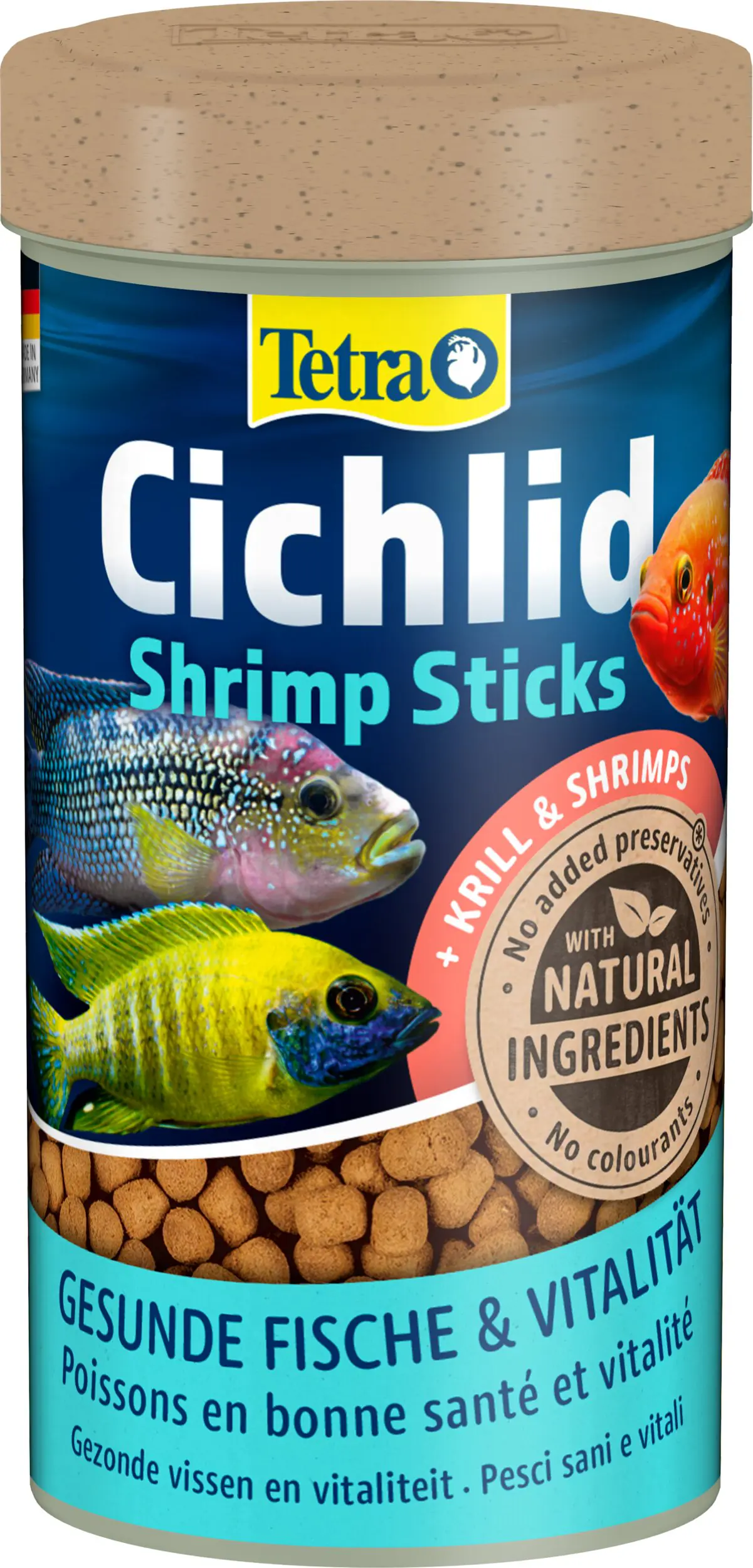 Tetra Cichlid ShrimpSticks 250 ml