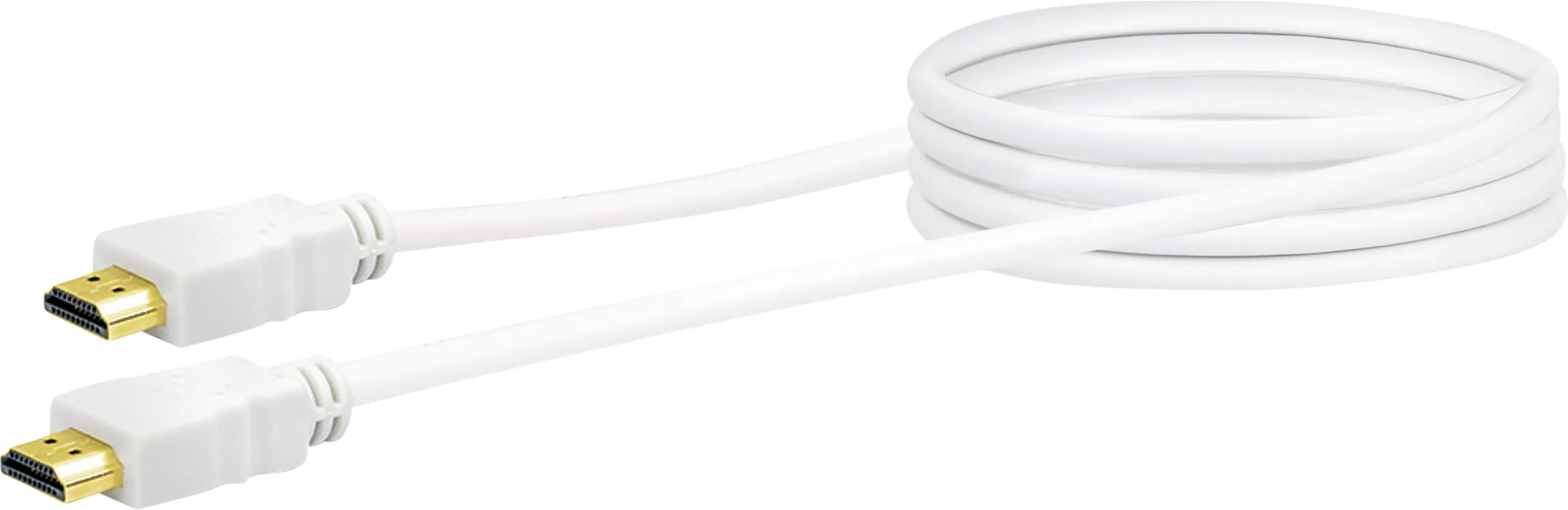 Schwaiger HDMI® Anschlusskabel HDM0150 042 weiß, 1,5m, 2x HDMI