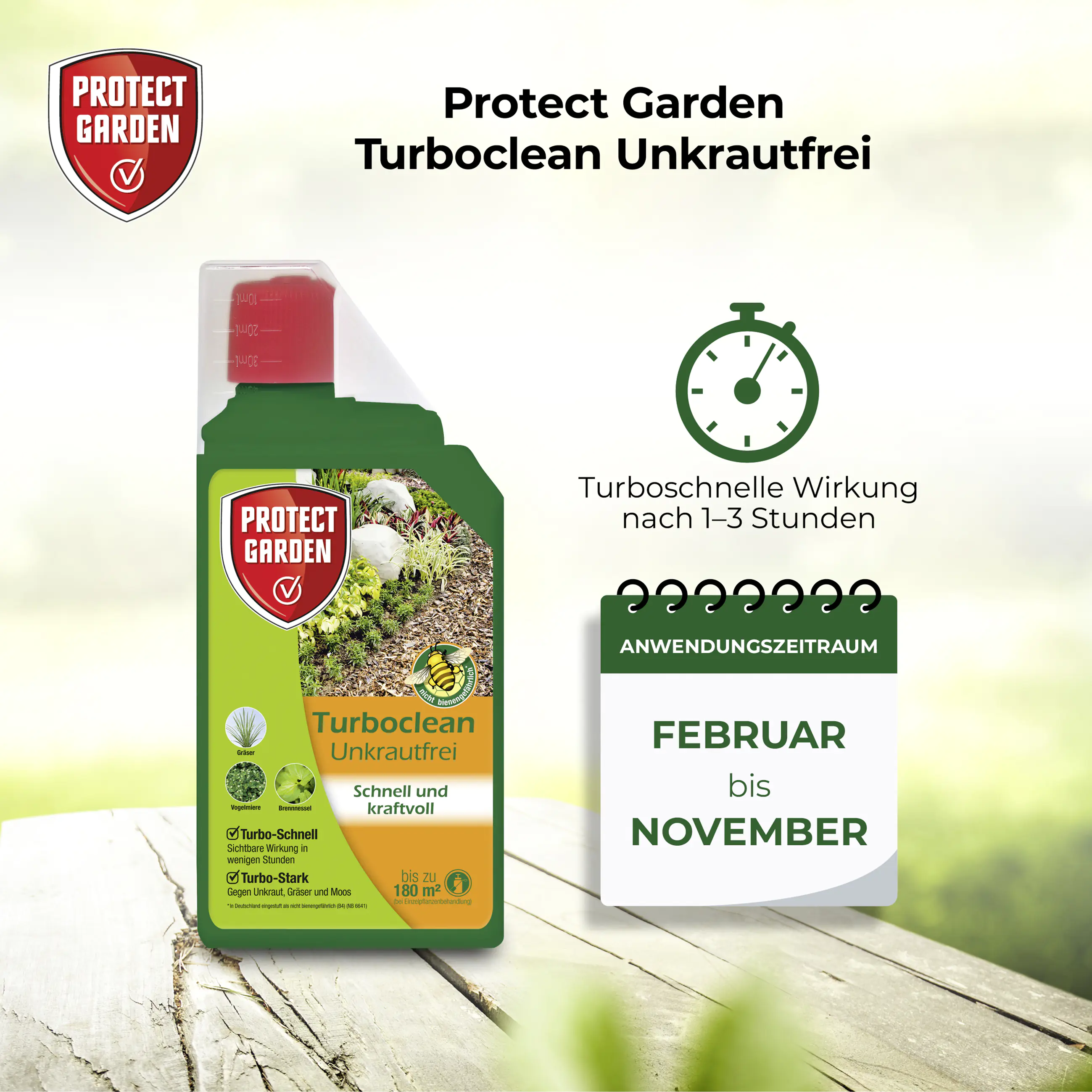 Protect Garden Turboclean Unkrautfrei 1 l
