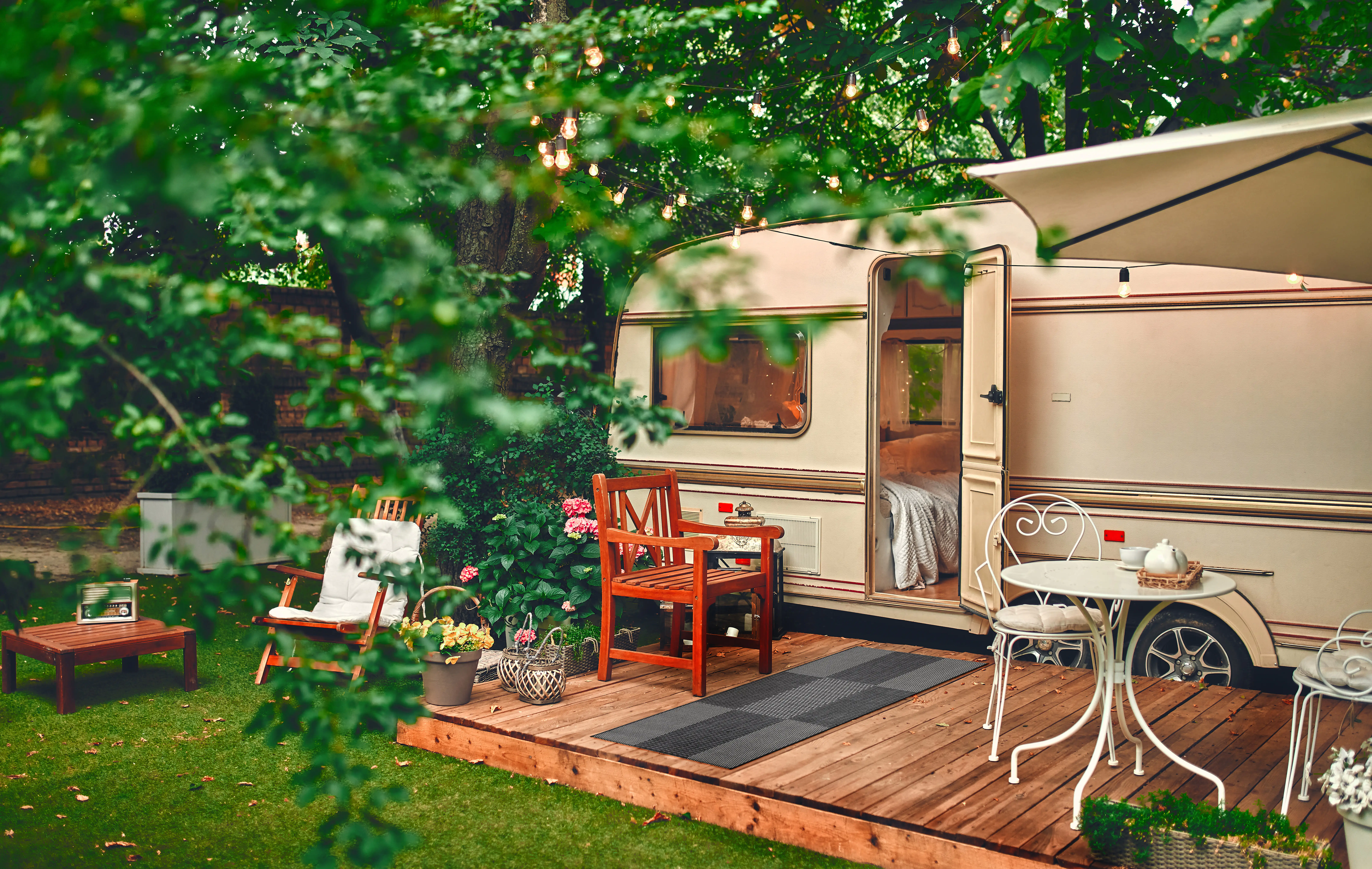 Andiamo Outdoorteppich Arizona anthrazit, 67 x 140 cm