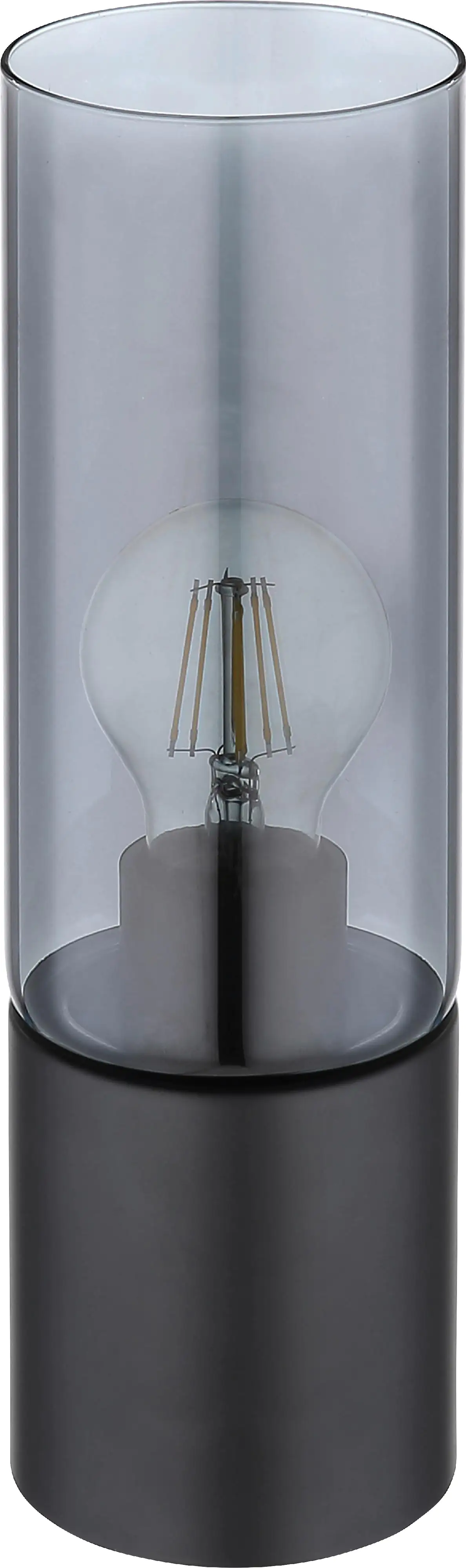 Globo Tischleuchte Annika schwarz 30 x 9 cm E 27, max. 25 W, dimmbar