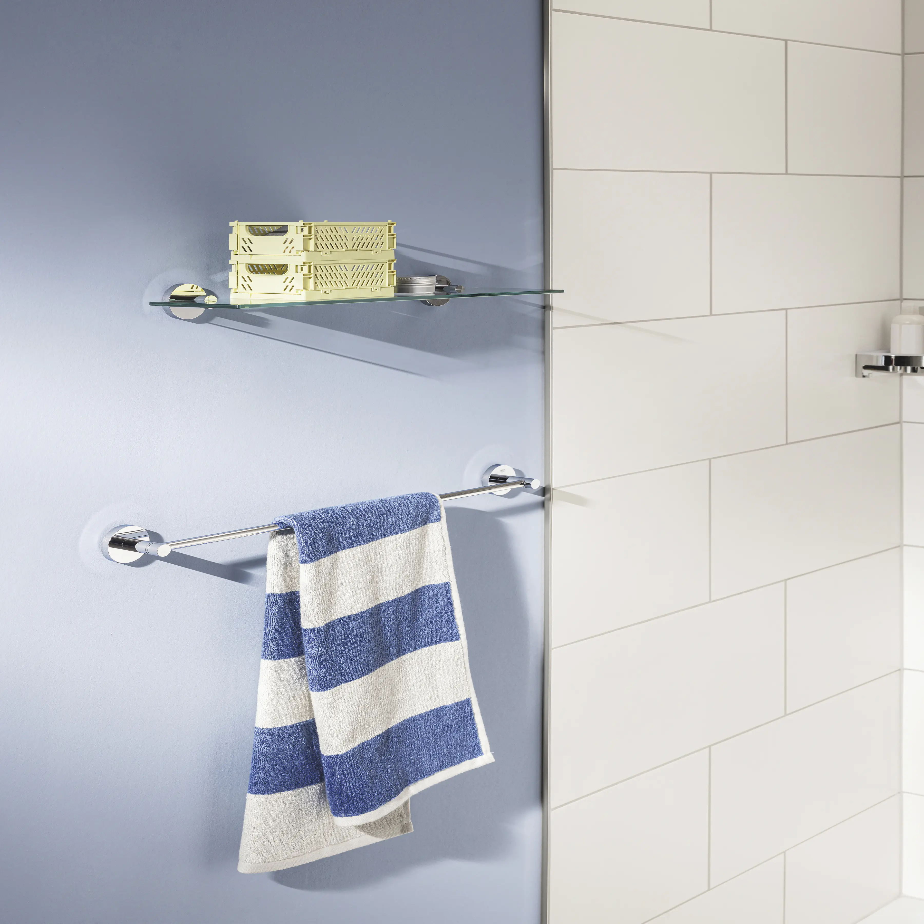 Grohe Start Badetuchhalter chrom klebbar