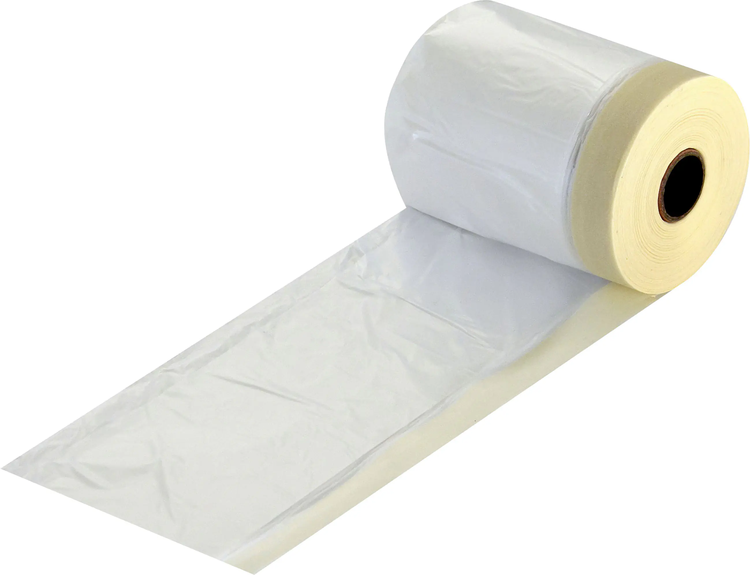 Nespoli Abdeckfolie mit Flachkreppband 25 m x 55 cm