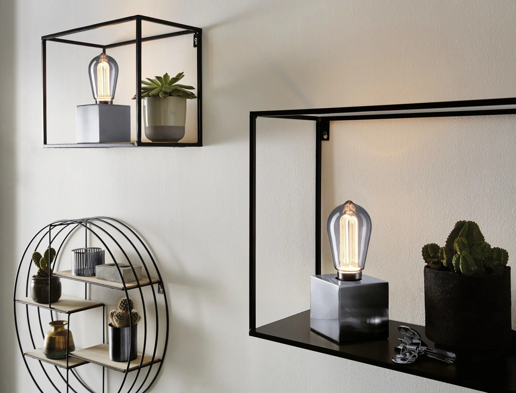 Paulmann LED Leuchtmittel Inner Glow Arc Edison E27 3,5W rauch