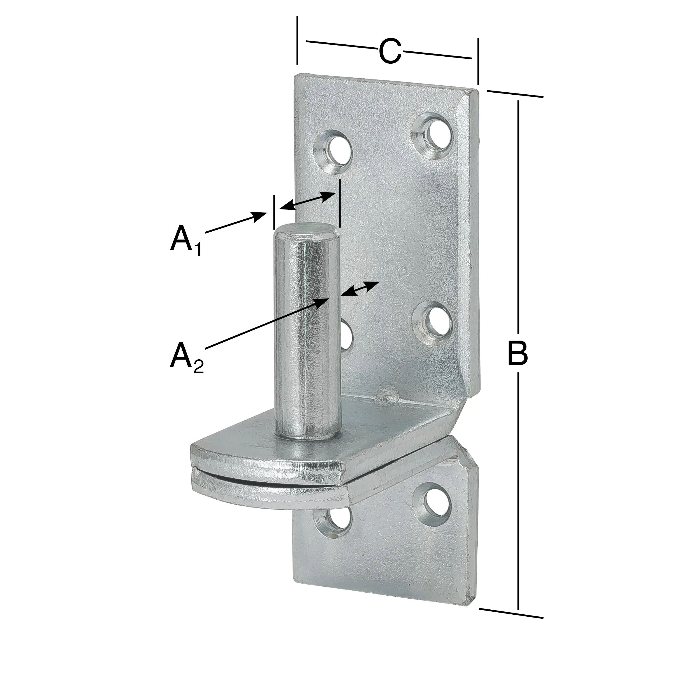 Vormann Kloben verzinkt 13/23 x 103 x 39 mm Vormann Kloben verzinkt 13/23 x 103 x 39 mm