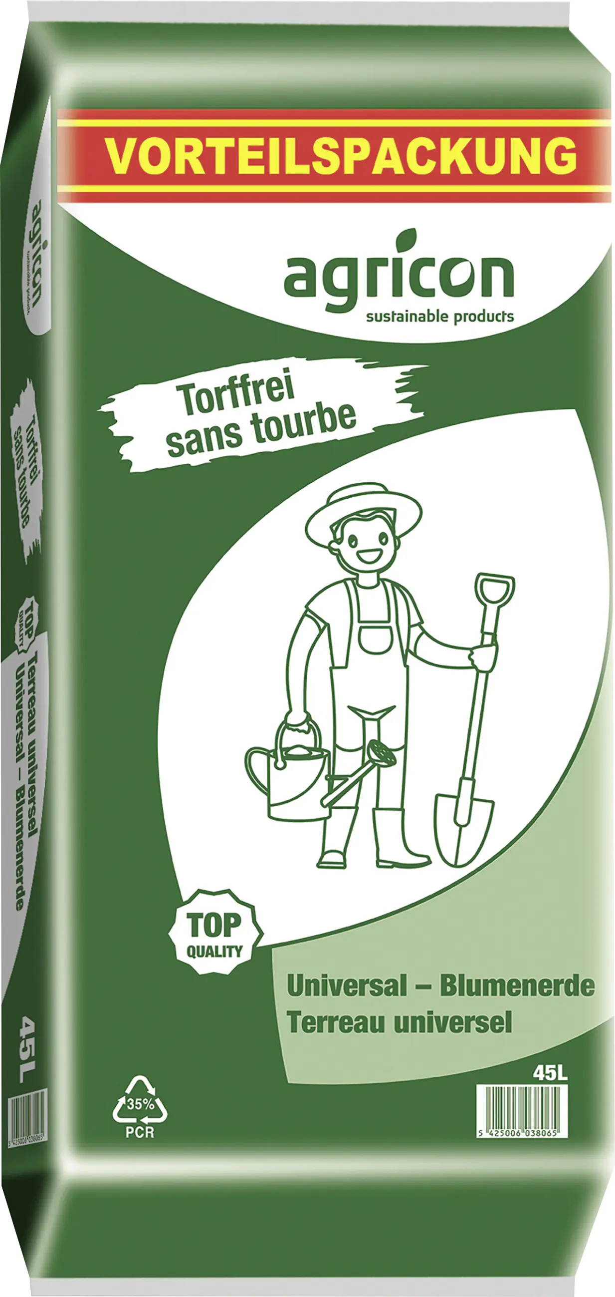 Agricon Universal Blumenerde torffrei 45 l Agricon Universal Blumenerde torffrei 45 l
