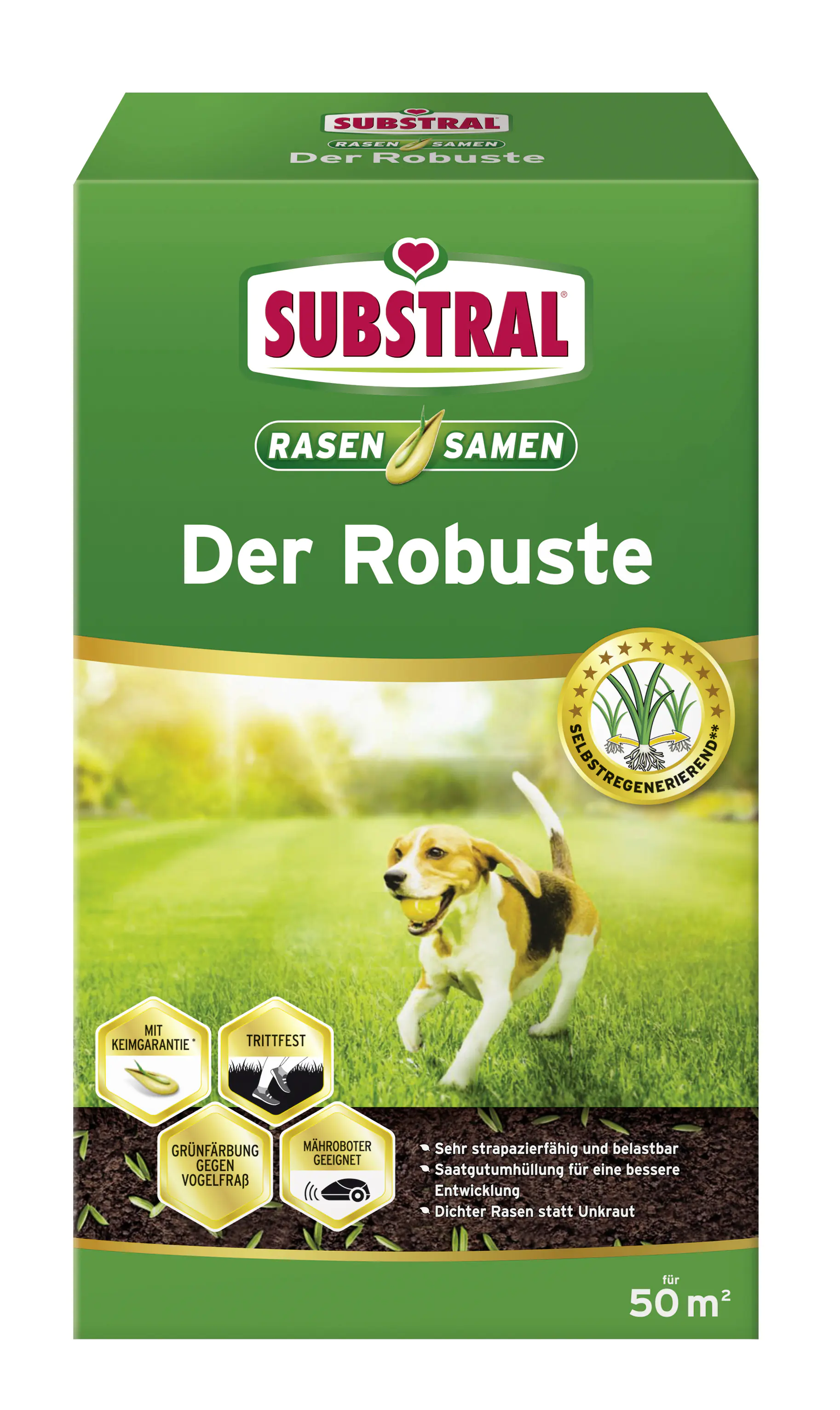 Substral Rasensamen Der Robuste 1 kg für 50 m² Substral Rasensamen Der Robuste 1 kg für 50 m²