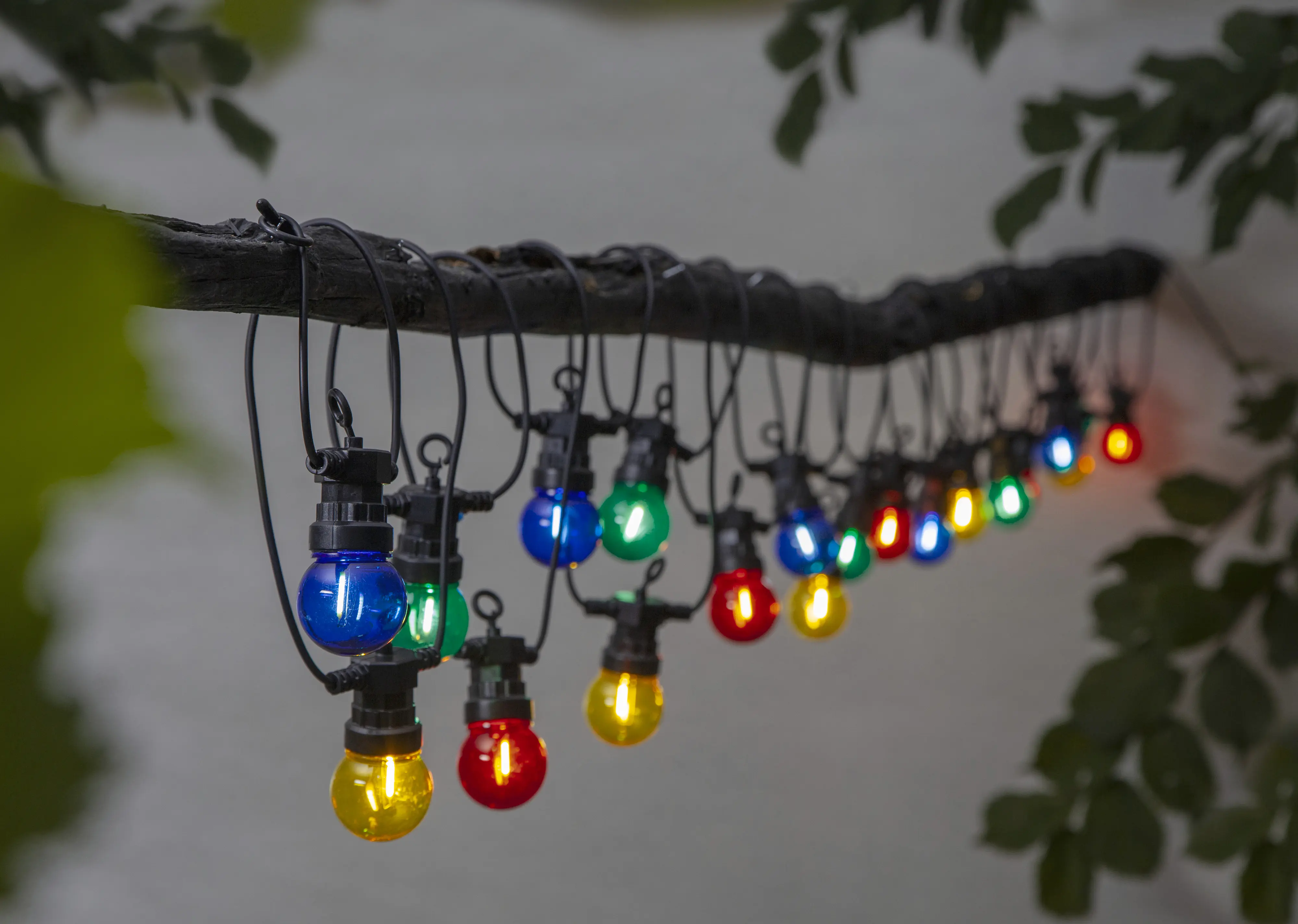 Eglo LED Lichterkette Außen Small Circus 8,55 m bunt