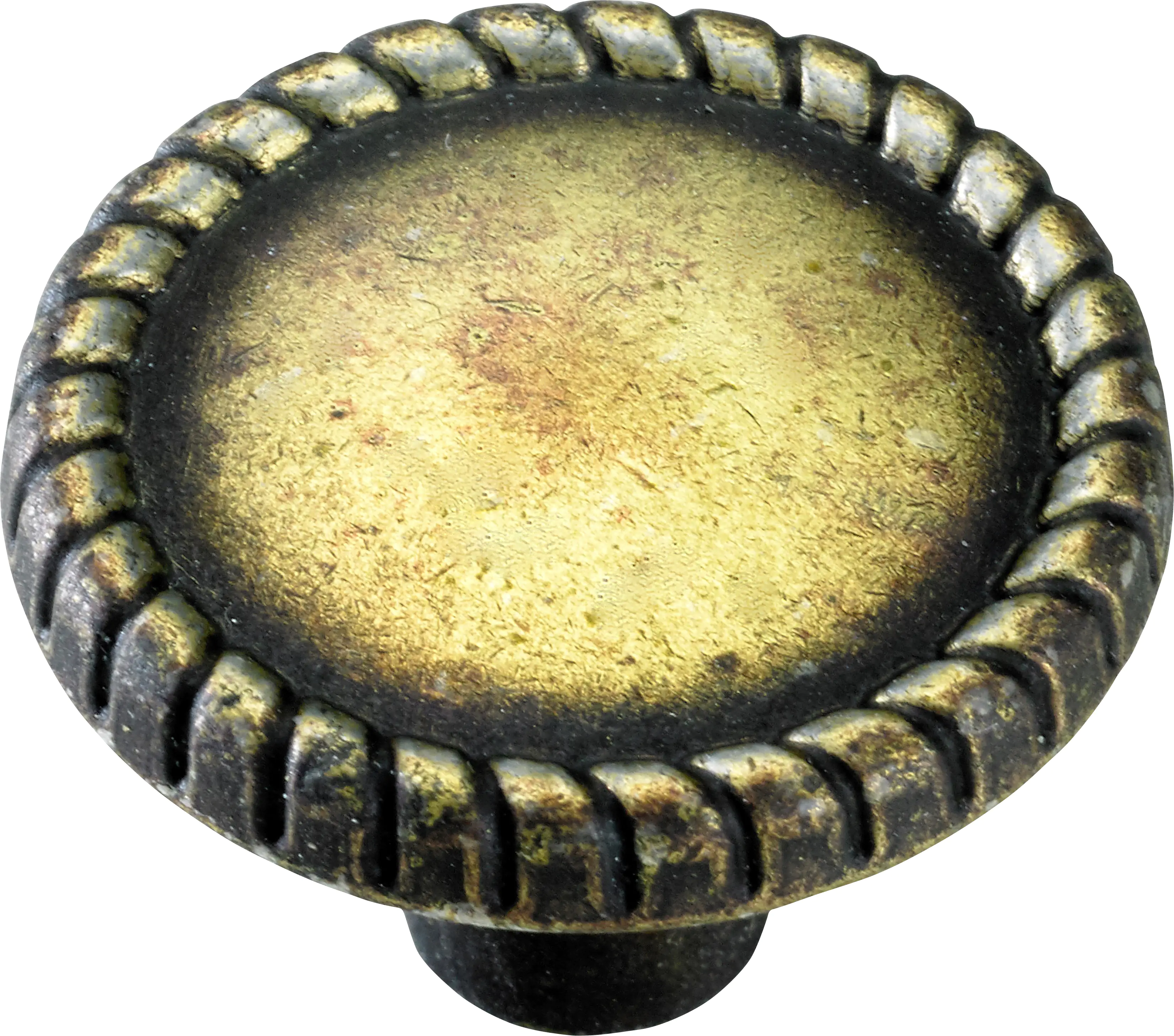 Hettich Möbelknopf Zinkdruckguss antik gold Ø 26,0 mm - 1 Stück