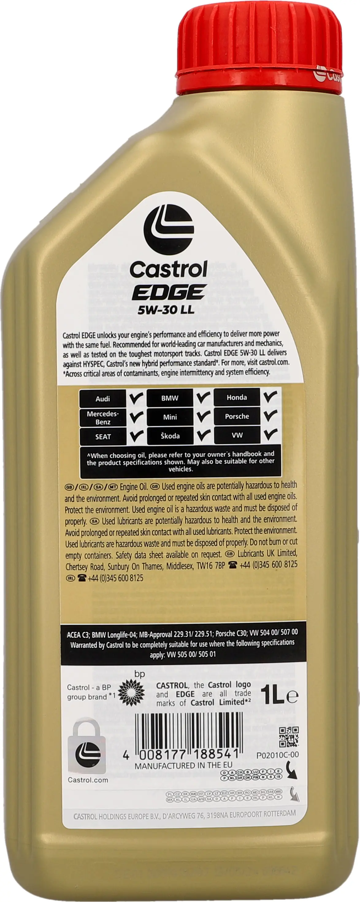 Castrol Motoröl Edge 5W-30 LL 5+1L Aktion