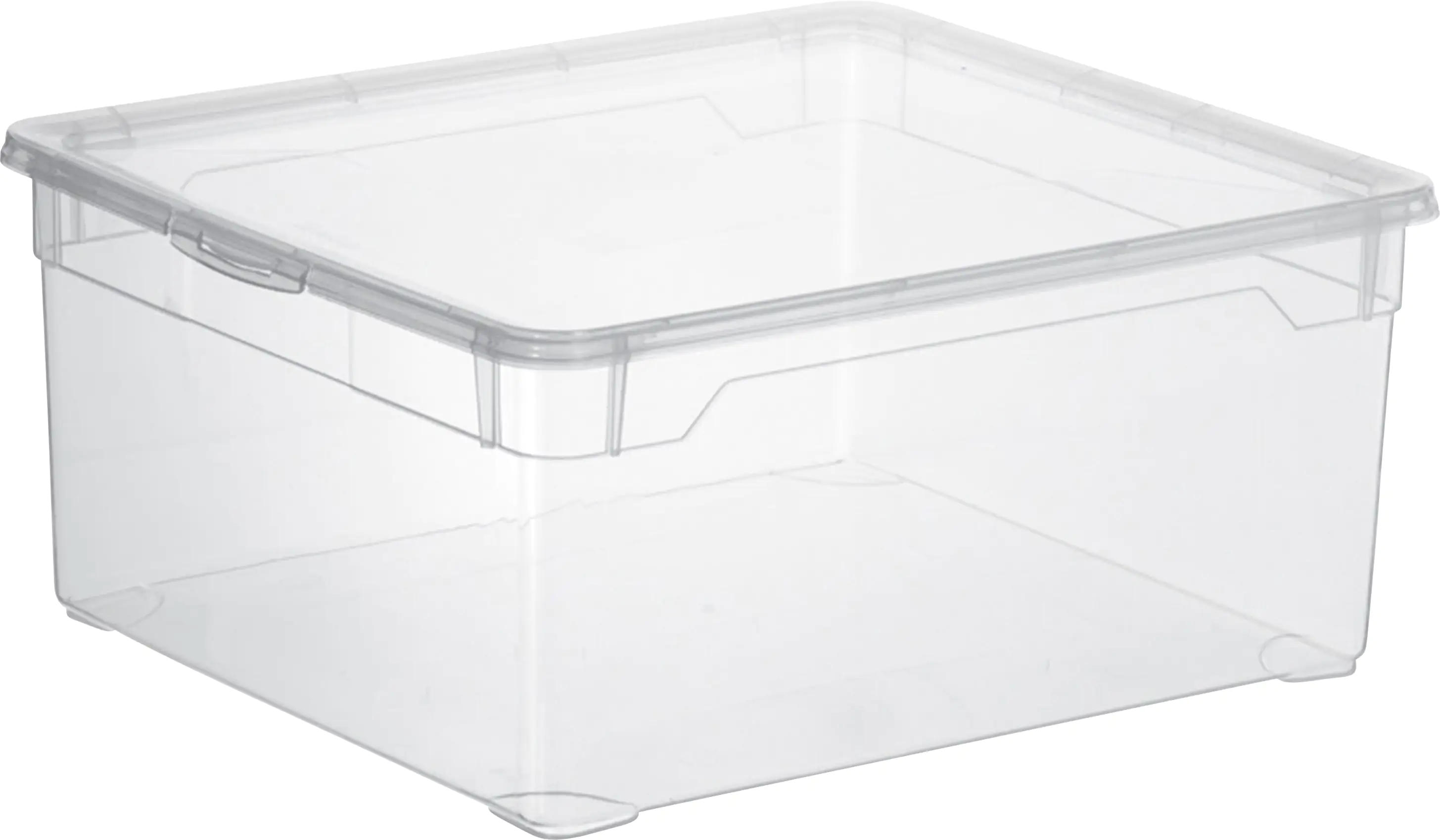 Rotho Aufbewahrungsbox Clear Sweater inkl. Deckel 18 L transparent Rotho Aufbewahrungsbox Clear Sweater inkl. Deckel 18 L transparent