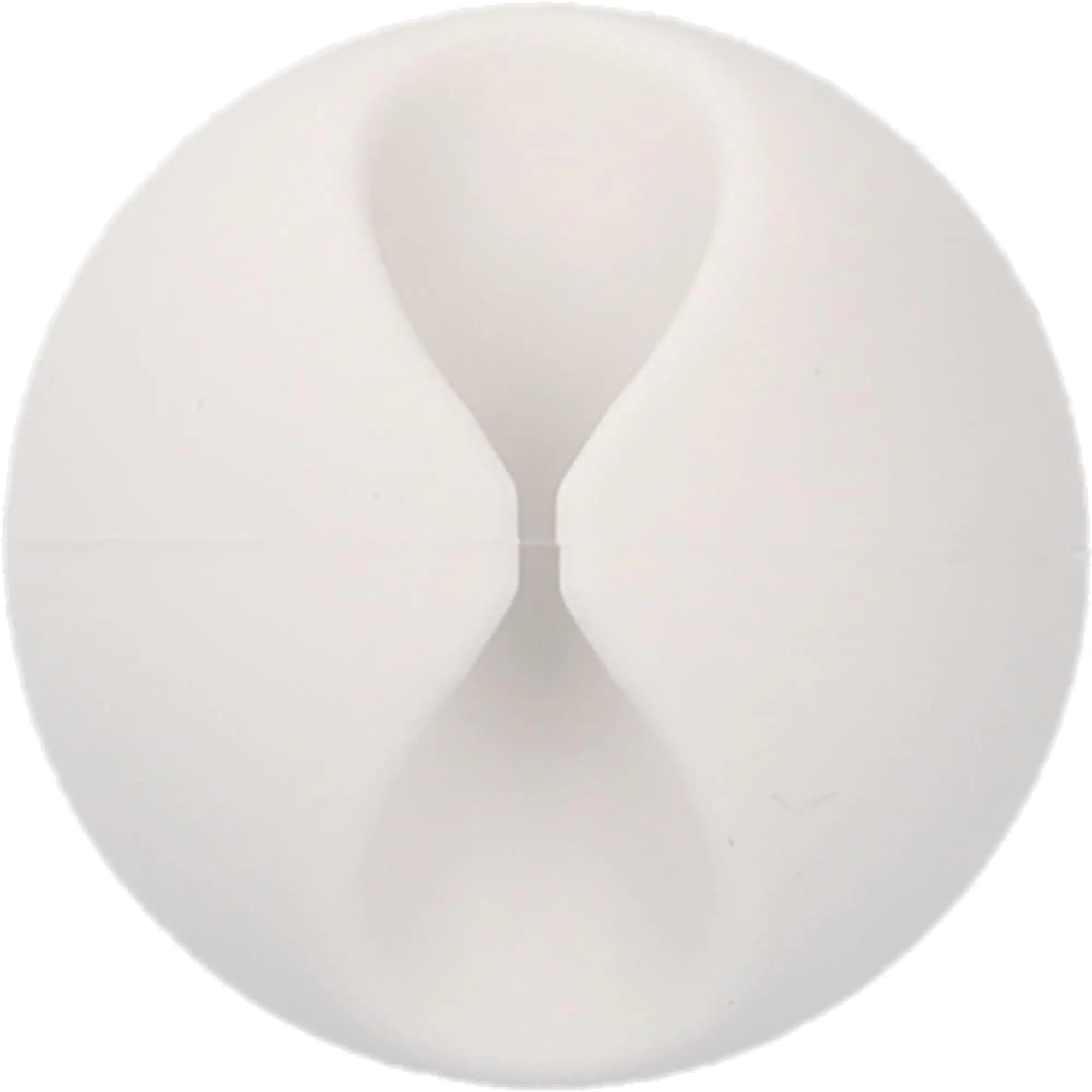 Kabelhalter weiß 10 Stück weiß