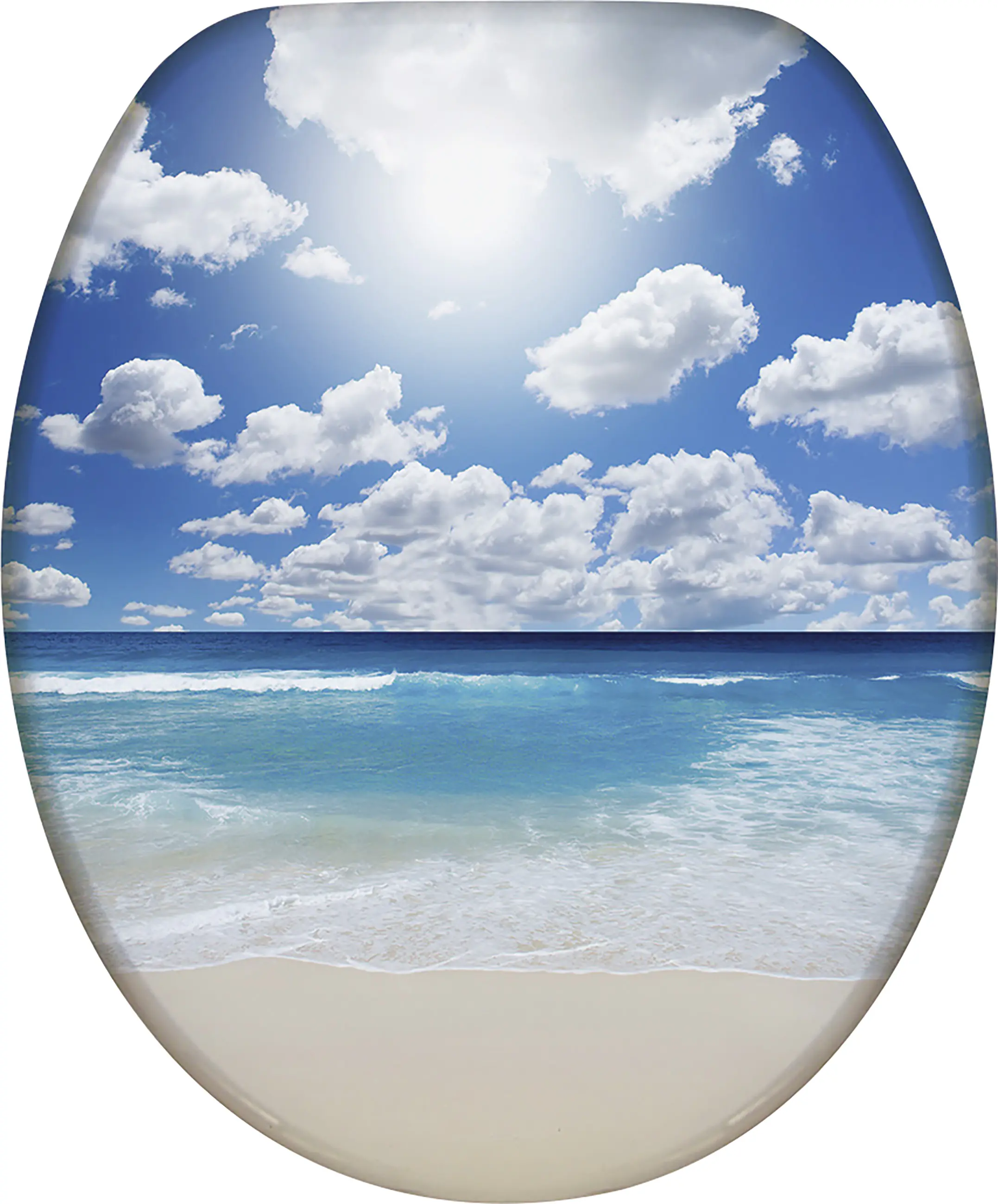 Duschwell MDF WC-Sitz soft touch Meer