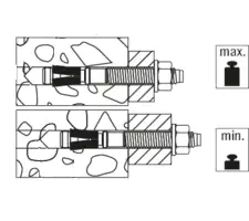 Fischer Bolzenanker FAZ ll 8.0 x 10 mm - 1 Stück