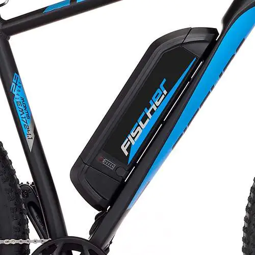 Fischer E-Bike MTB EM 1724.1 29 Zoll 10-Gang 422 Wh schwarz blau 62502 Fischer E-Bike MTB EM 1724.1 29 Zoll 10-Gang 422 Wh schwarz blau 62502