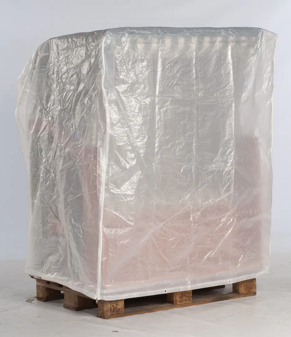 Sunny Smart Schutzhülle für Strandkorb 135x 115x160cm weiß, leicht