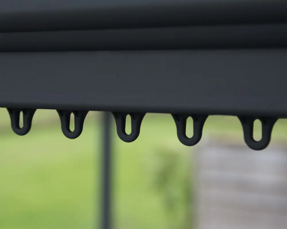 Canopia Pavillon Monaco 4500 450 x 390 cm, grau