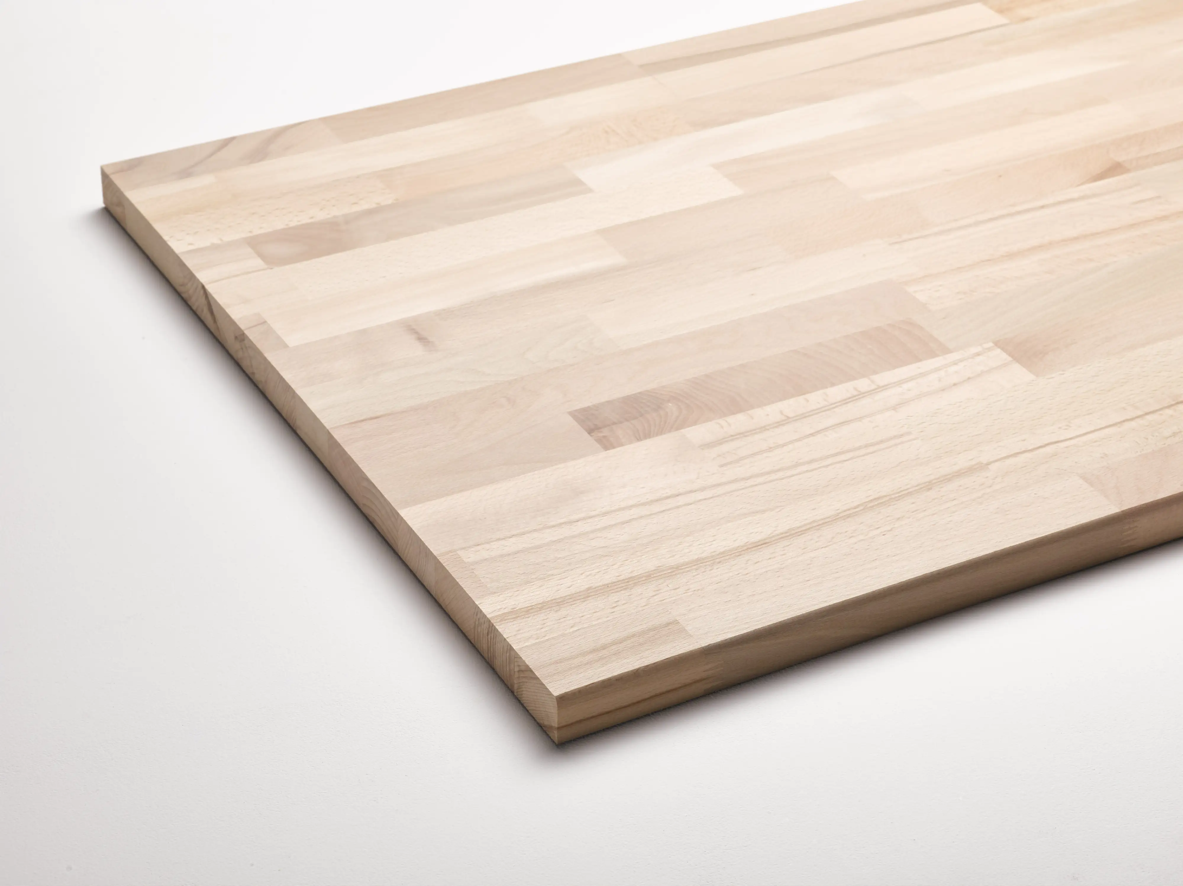 Arbeitsplatte Buche massiv 300 x 60 x 2,7 cm geschliffen