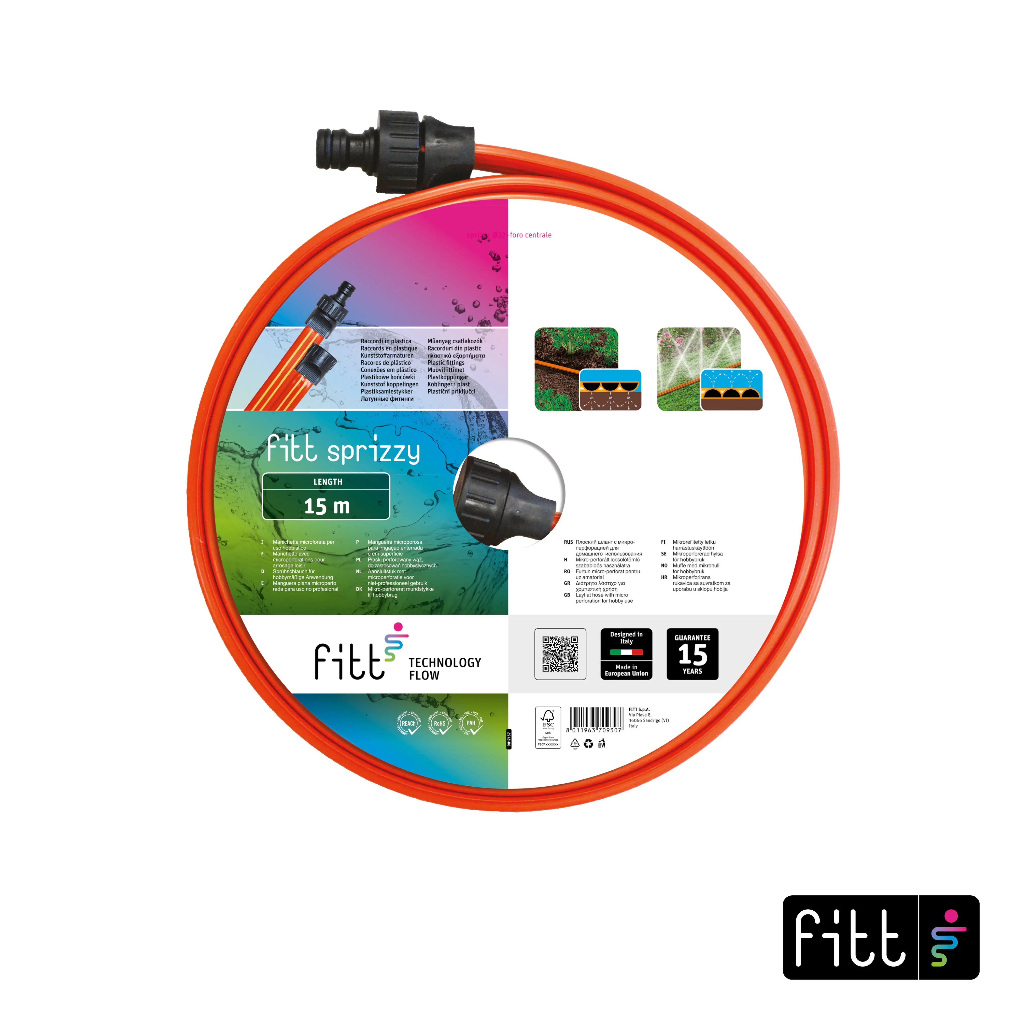 Sprühschlauch Sprizzy 15 m