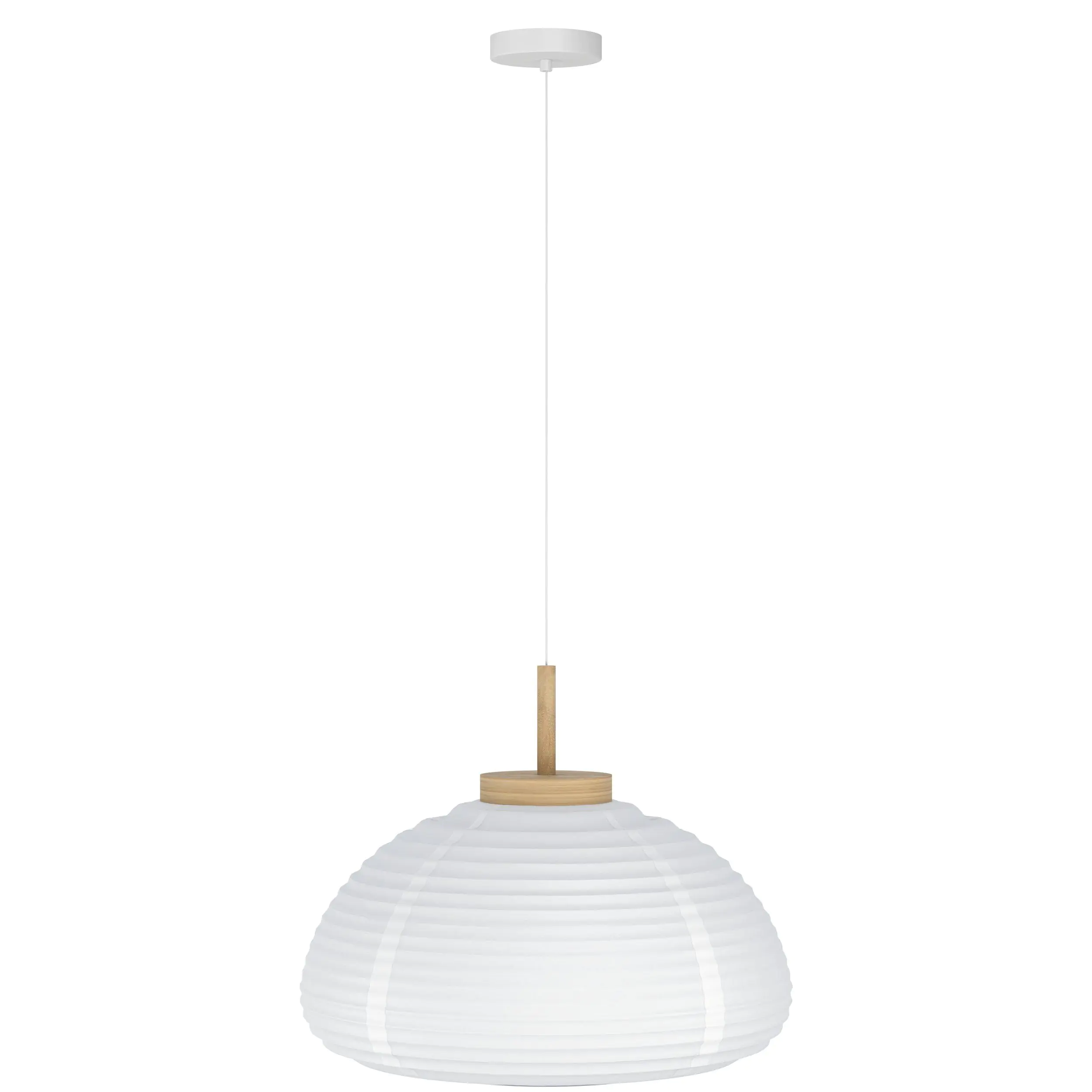Eglo Pendelleuchte Summerhill weiß natur 40 x 110 cm E27 Eglo Pendelleuchte Summerhill weiß natur 40 x 110 cm E27