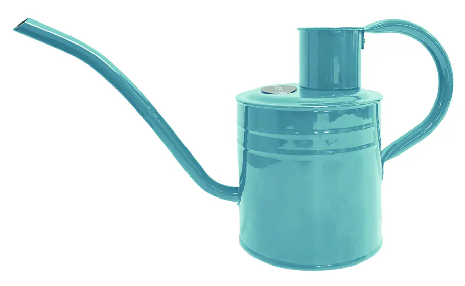 Kent & Stowe Gießkanne 1 L Stahl hellblau