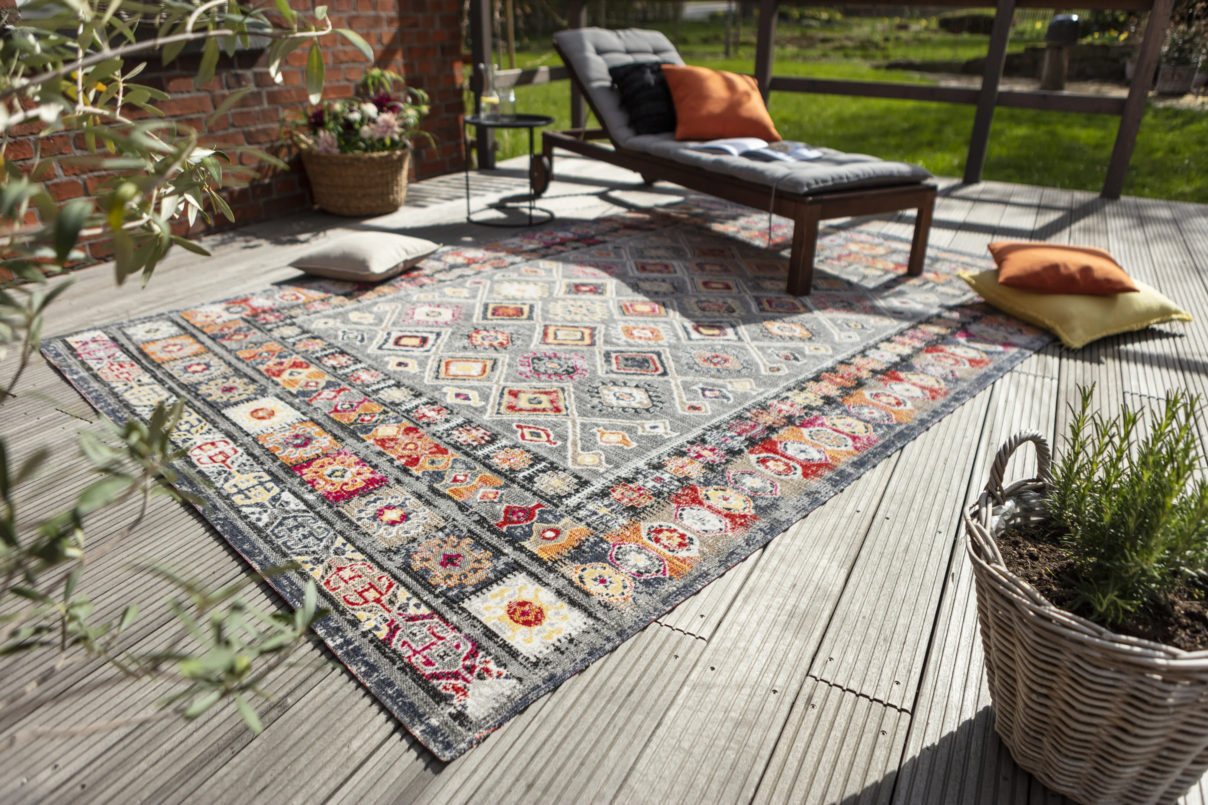 Andiamo In- und Outdoorteppich Bonnie multicolor hell, 120 x 170 cm Andiamo In- und Outdoorteppich Bonnie multicolor hell, 120 x 170 cm