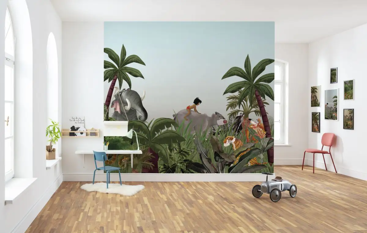 4055065510465_1 Komar Vlies Fototapete Jungle Book 300 x 280 cm