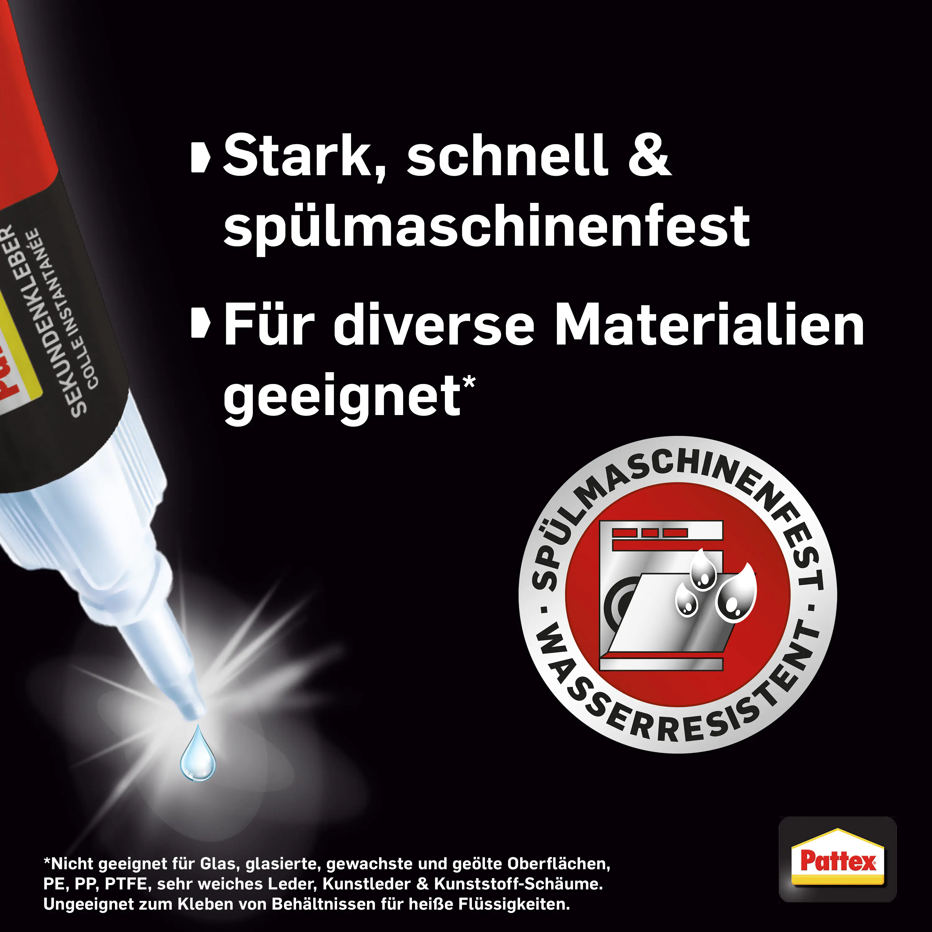 Pattex Sekundenkleber Mini Trio 3x 1 g