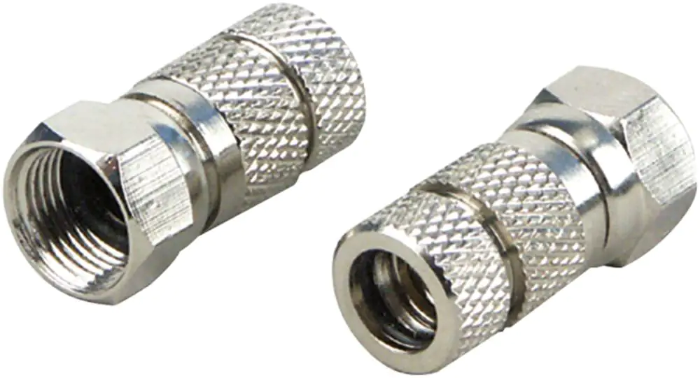Schwaiger F Stecker FSW7002 531 Wetterschutz 2x F Aufdrehstecker mit Dichtung für Kabel mit 7mm Durc Schwaiger F Stecker FSW7002 531 Wetterschutz 2x F Aufdrehstecker mit Dichtung für Kabel mit 7mm Durc