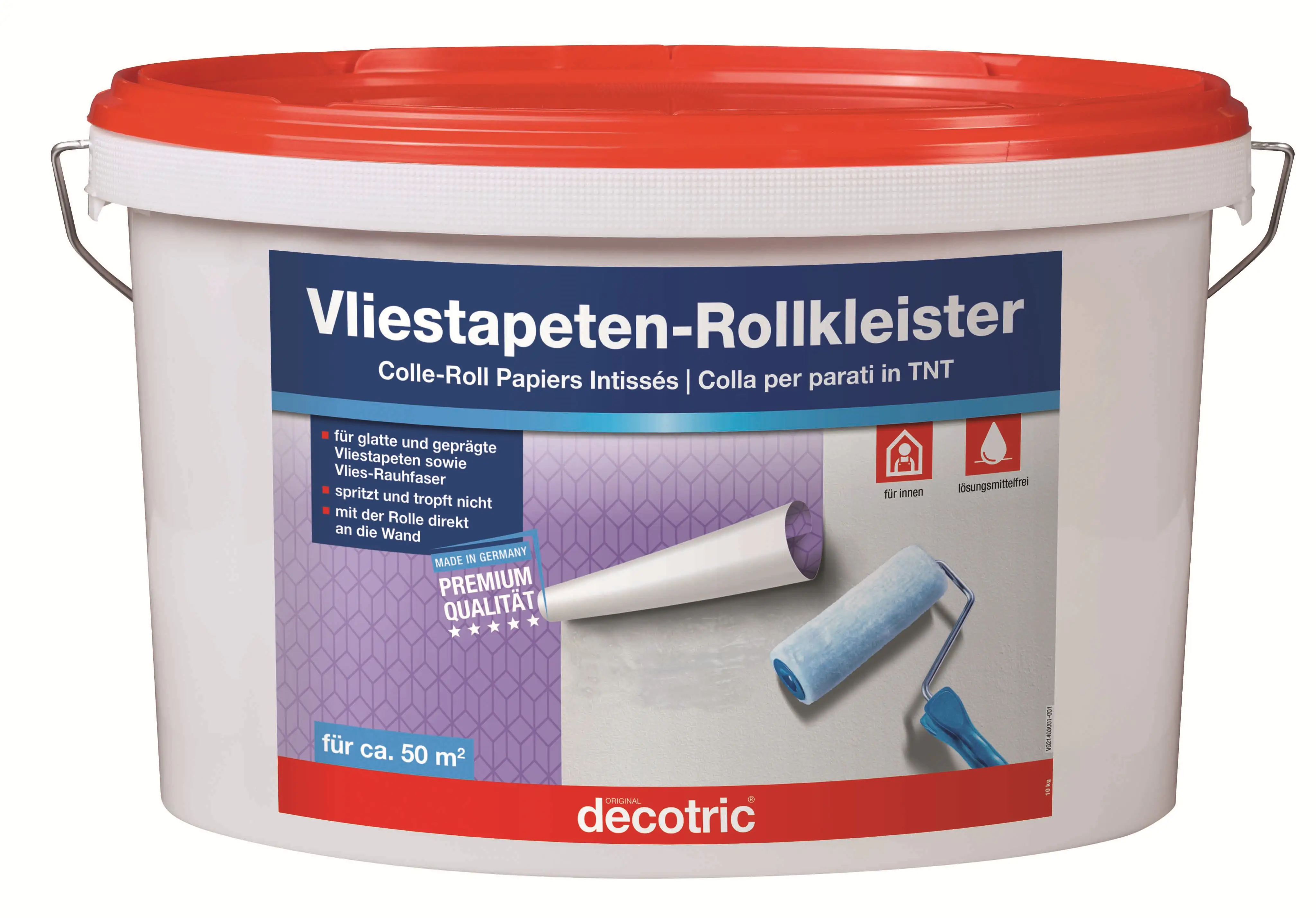 4007955214038 Decotric Rollkleister 10 kg für 50 m² für Vliestapeten