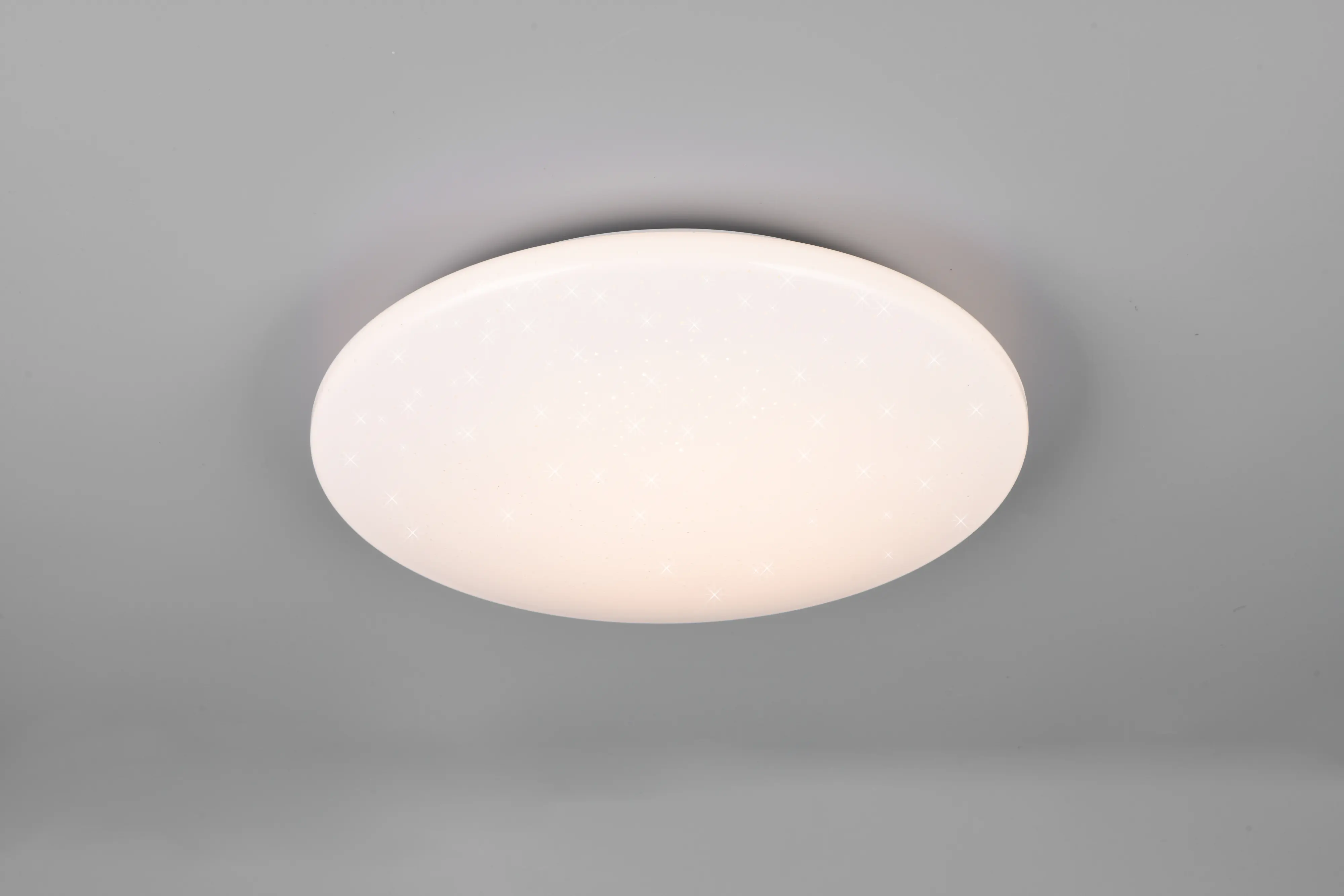 Trio LED-Deckenleuchte Pollux mit Bewegungsmelder Ø 37 x 8,5 cm warmweiß weiß