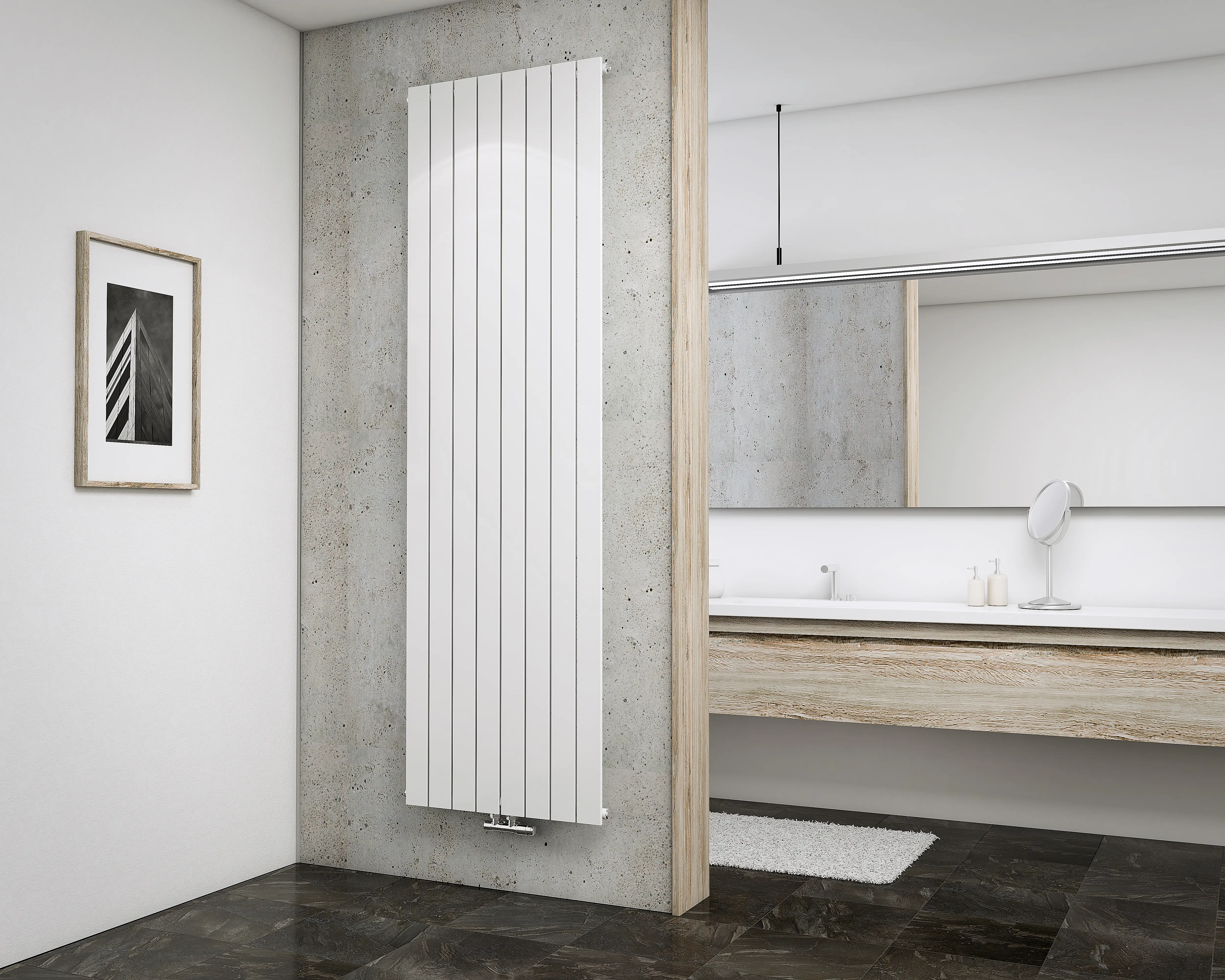 Schulte Badheizkörper Aachen 200 x 61,6 cm 1502 Watt