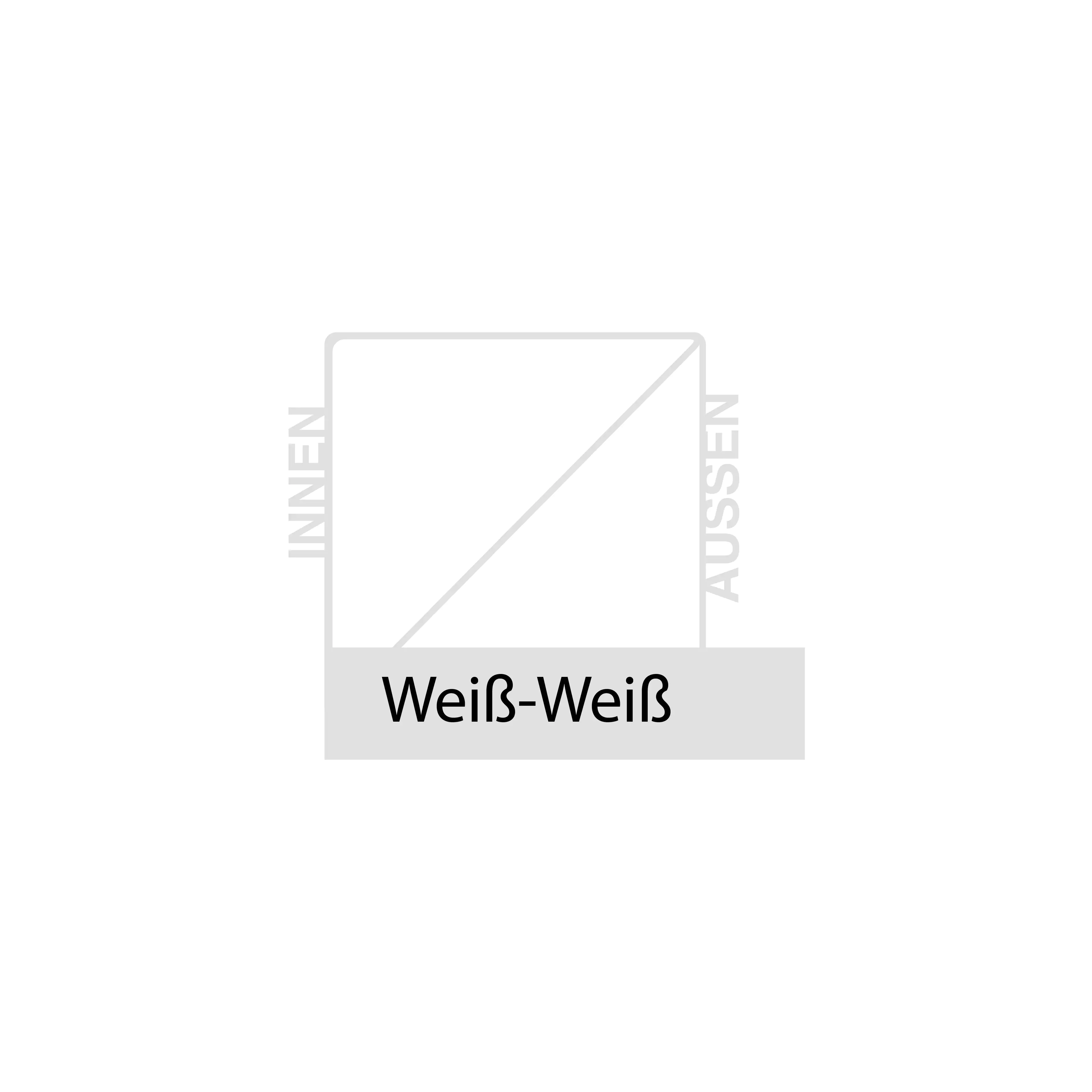 Meeth Kunststofffenster 130 x 55 cm 2-flg. Dreh/Dreh-Kipp Stulppfosten weiß