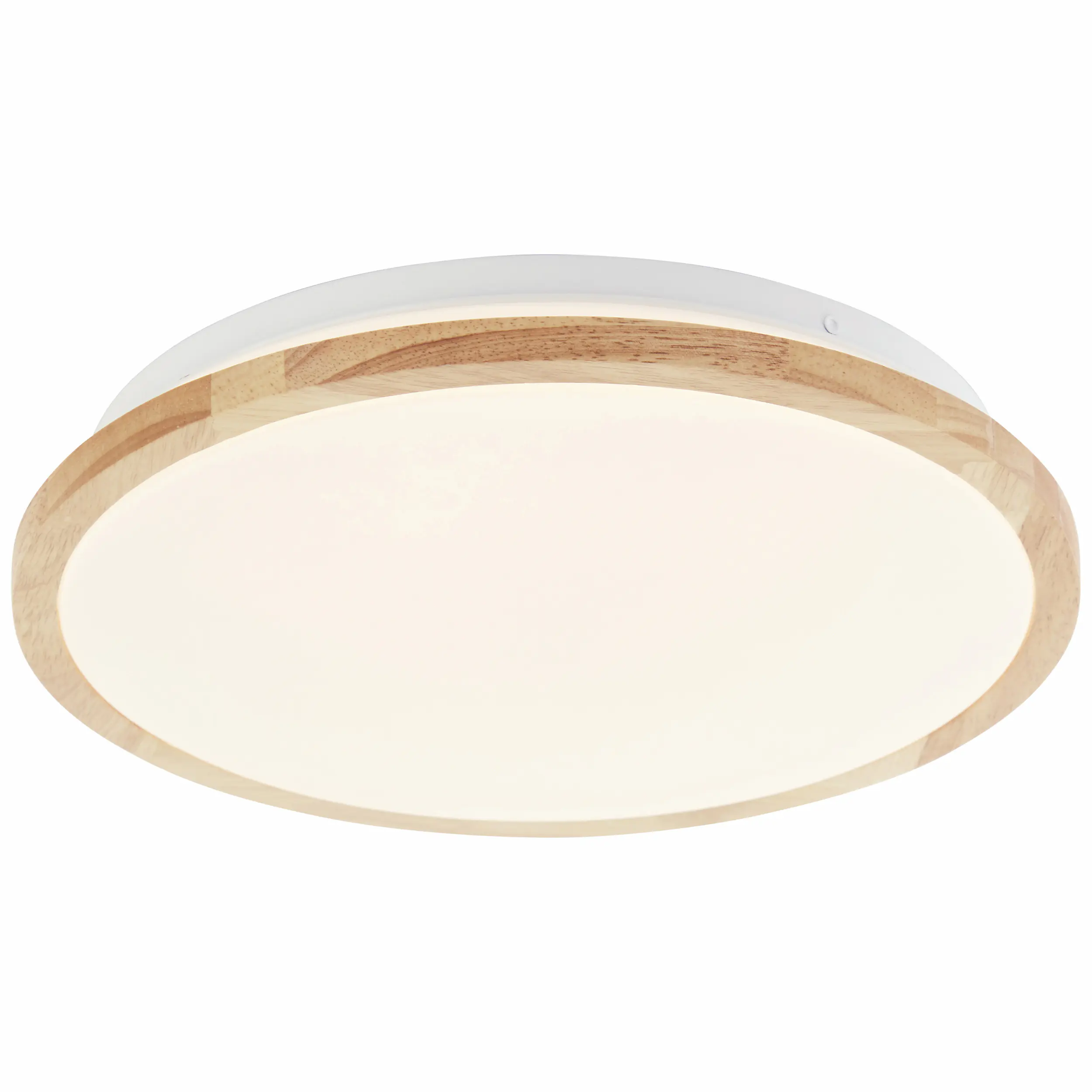 Brilliant LED Deckenleuchte Bario holz weiß 30 x 5,5 cm 18 W Brilliant LED Deckenleuchte Bario holz weiß 30 x 5,5 cm 18 W