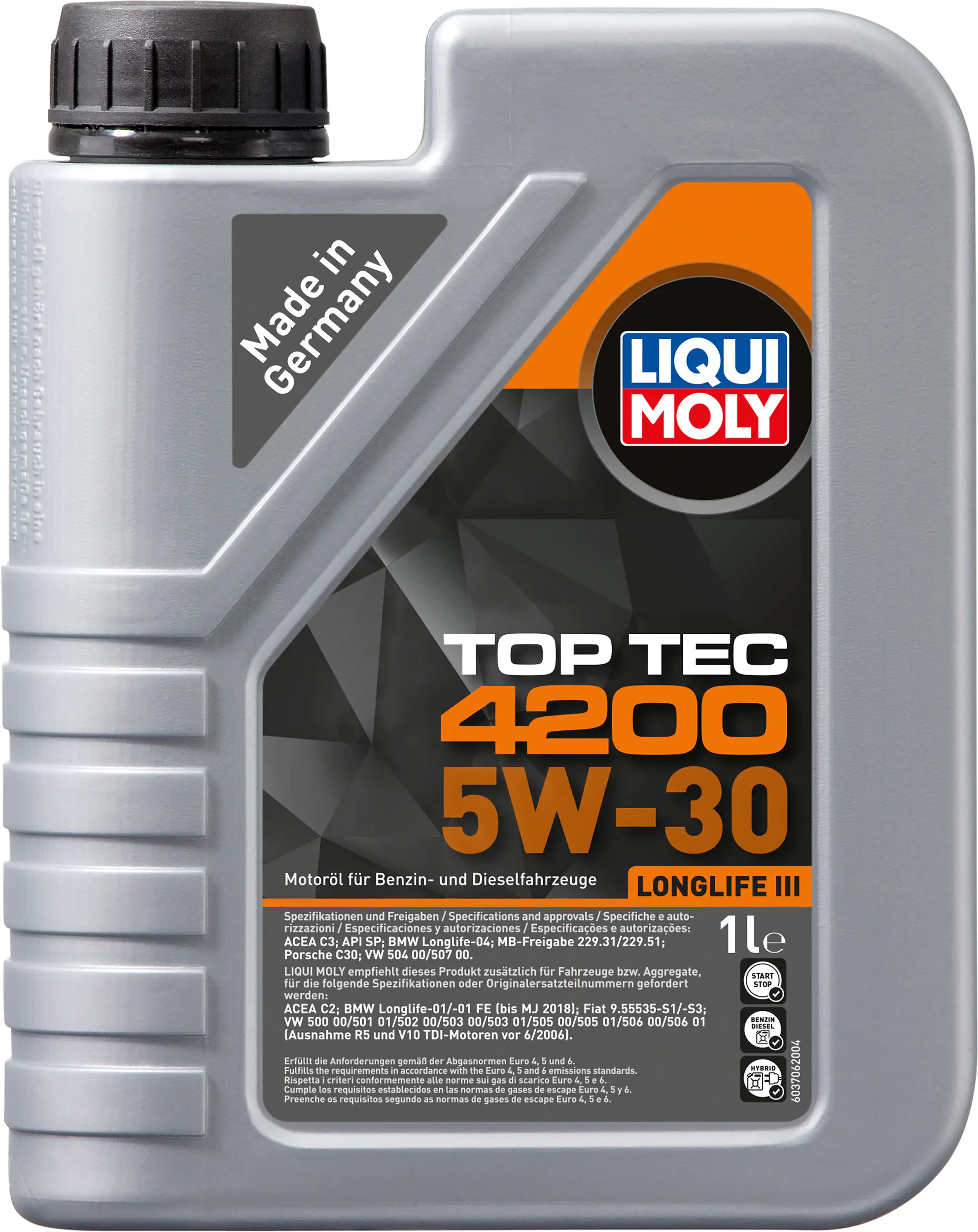 Liqui Moly Motoröl Top Tec 4200 SAE 5W-30 Longlife III 1 L kaufen