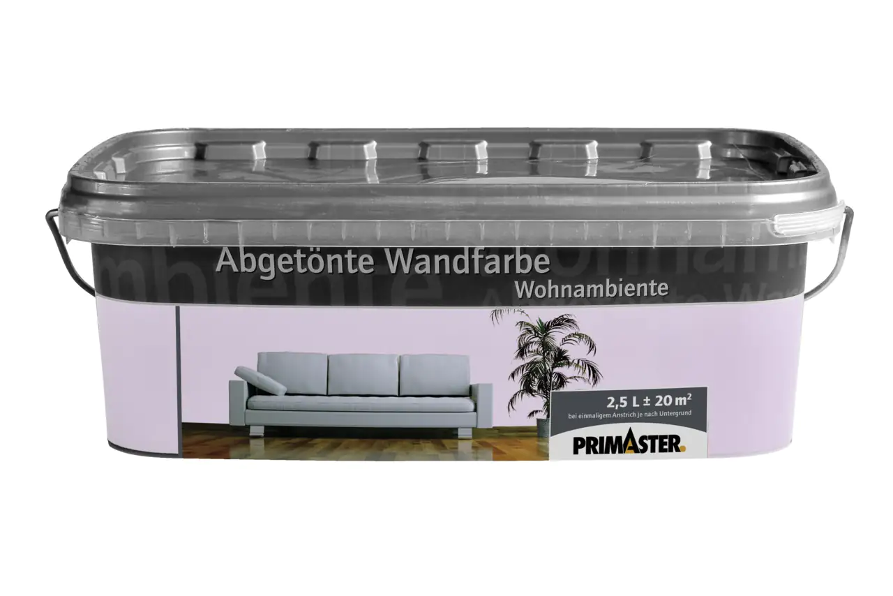 Primaster Wandfarbe Wohnambiente 2,5 L flieder Primaster Wandfarbe Wohnambiente 2,5 L flieder